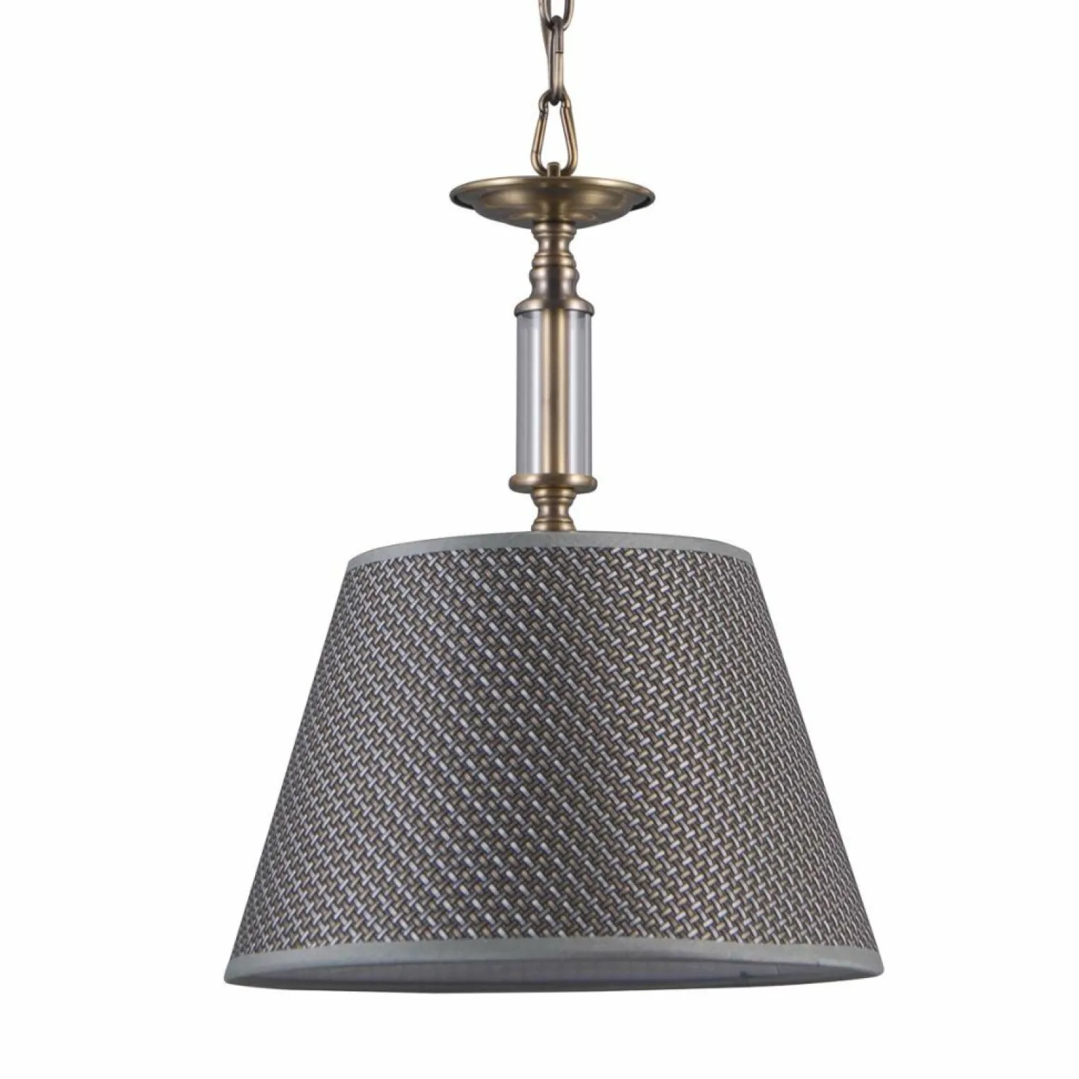 Cheap Abażurowa lampa wisząca na łańcuchu PND-43272-1 ZANOBI | Kaja Żyrandole Nowoczesne