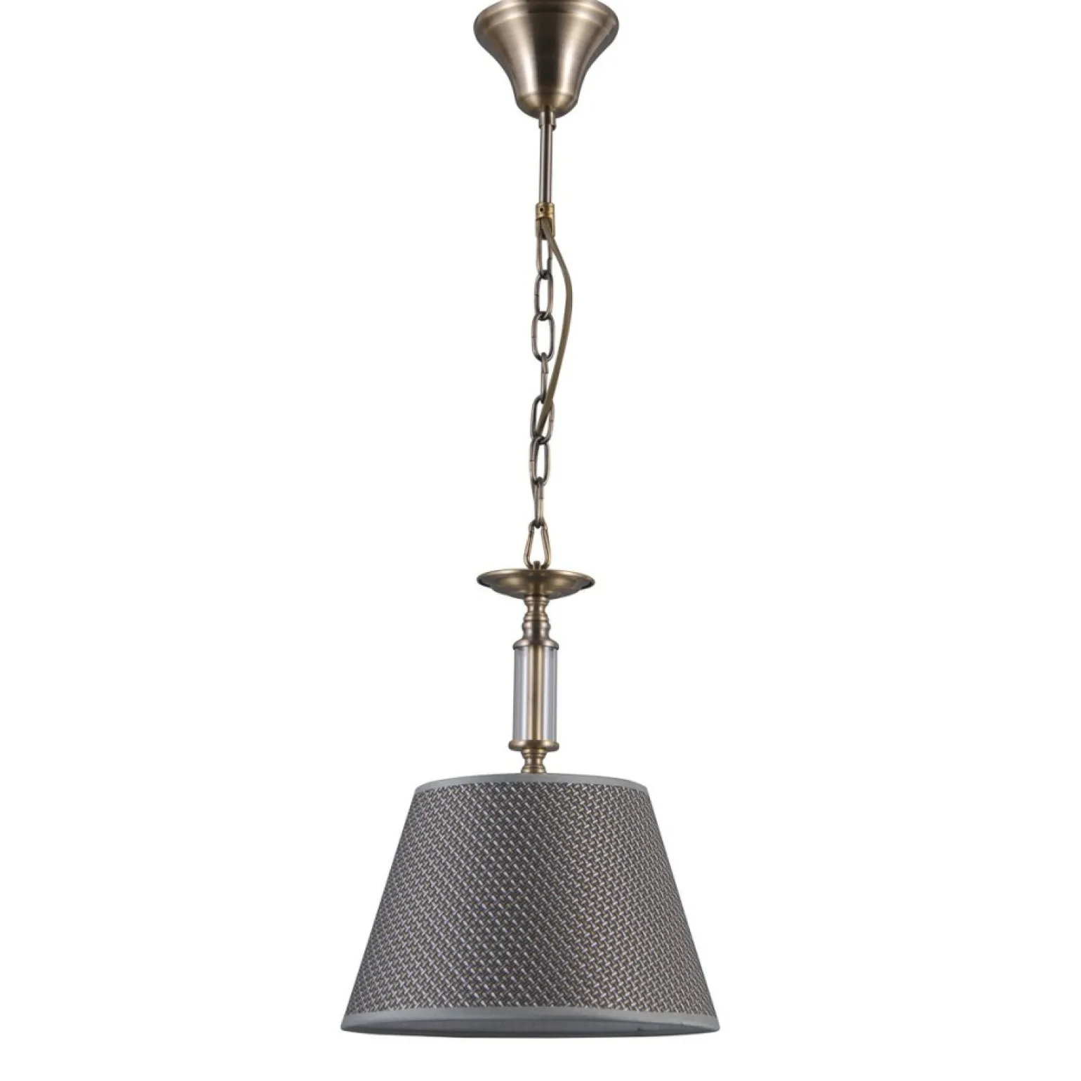 Cheap Abażurowa lampa wisząca na łańcuchu PND-43272-1 ZANOBI | Kaja Żyrandole Nowoczesne