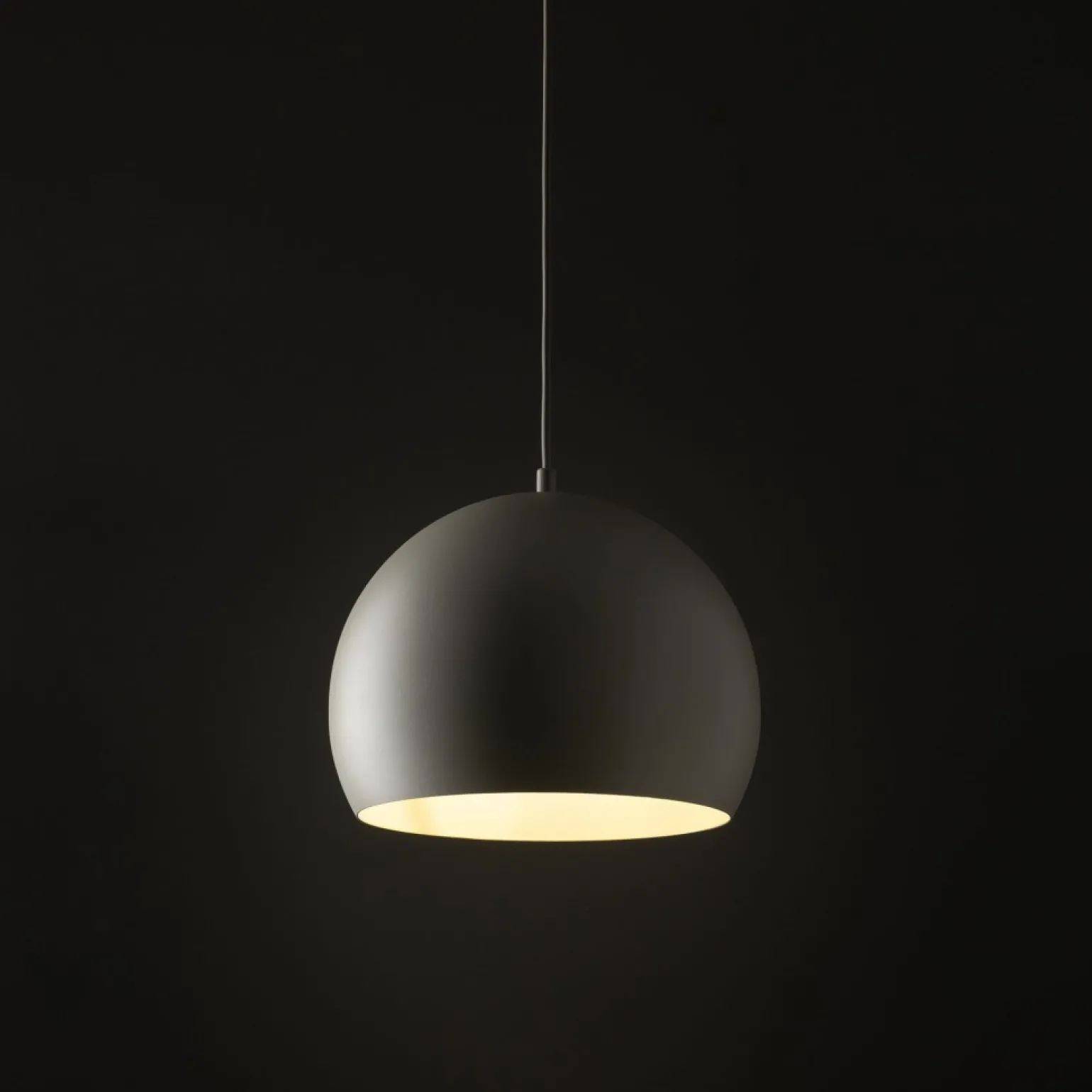 Outlet Beżowa, kulista lampa wisząca TK 10173 ZOE BEIGE | Kaja Oświetlenie Żyrandole Nowoczesne