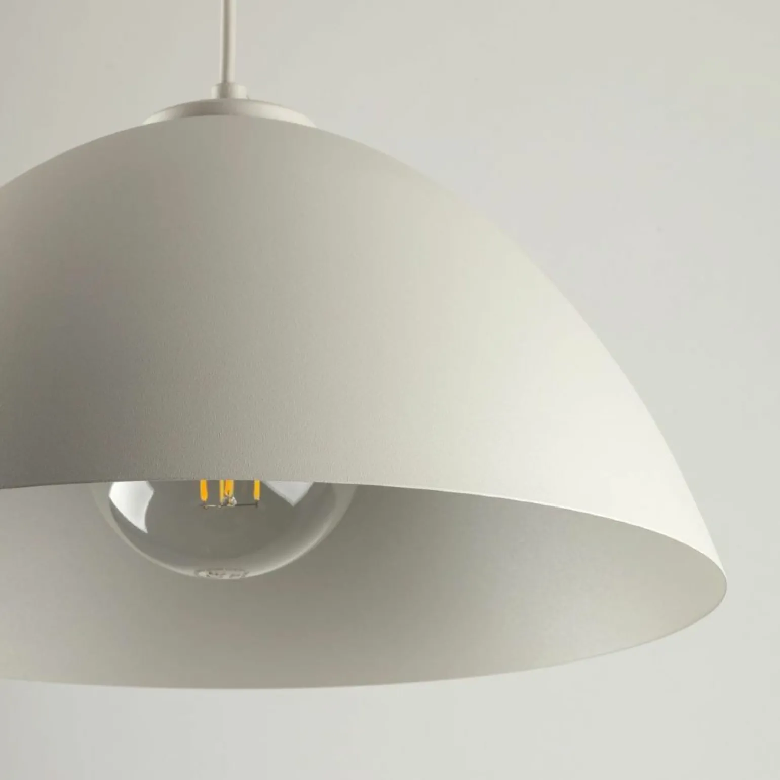 Cheap Beżowa, ponadczasowa lampa wisząca ⌀34cm TK 5899 FARO | Kaja Żyrandole Nowoczesne