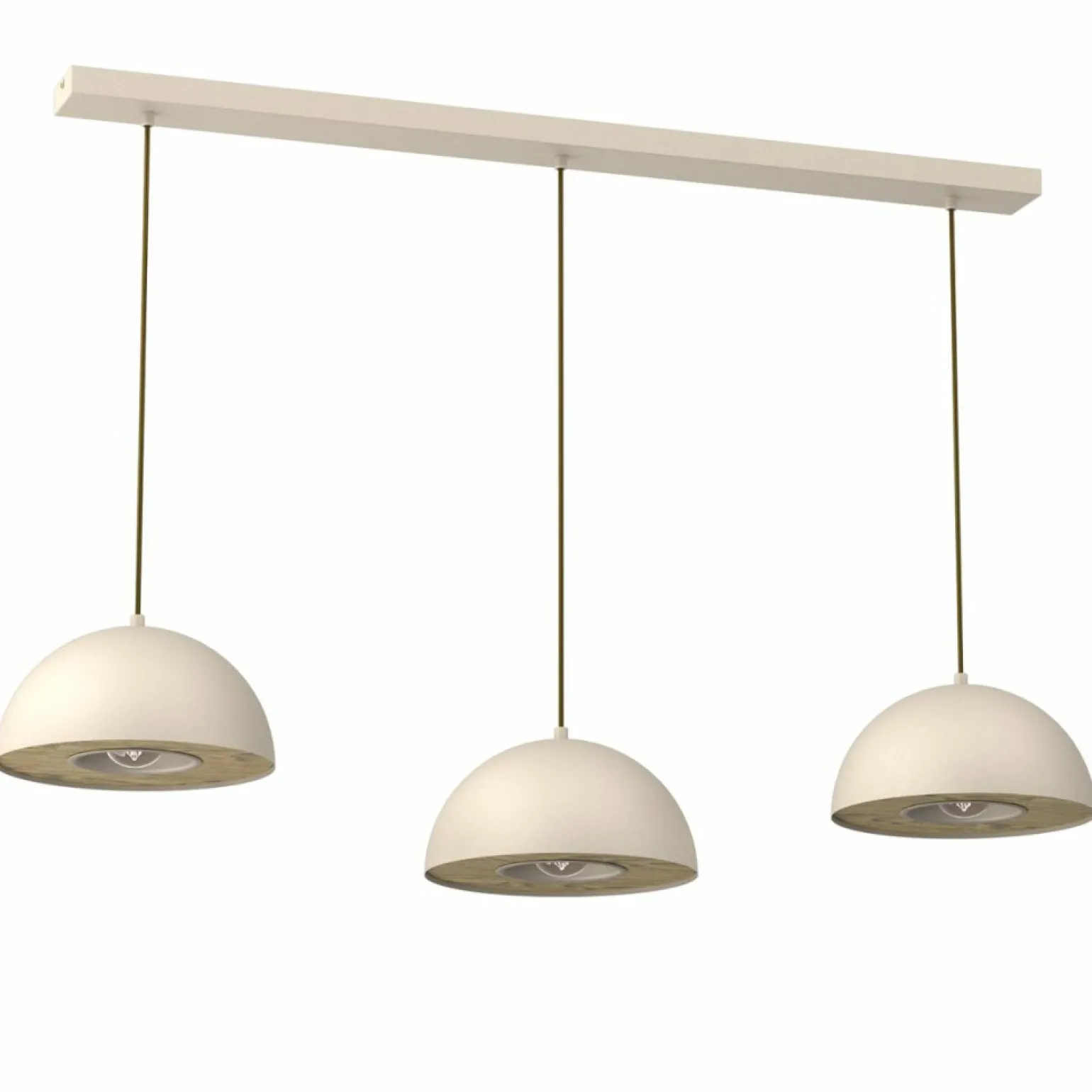 Best Sale Beżowa, subtelna lampa wisząca nad stół LX 4538 ELGUND | Kaja Żyrandole Nowoczesne