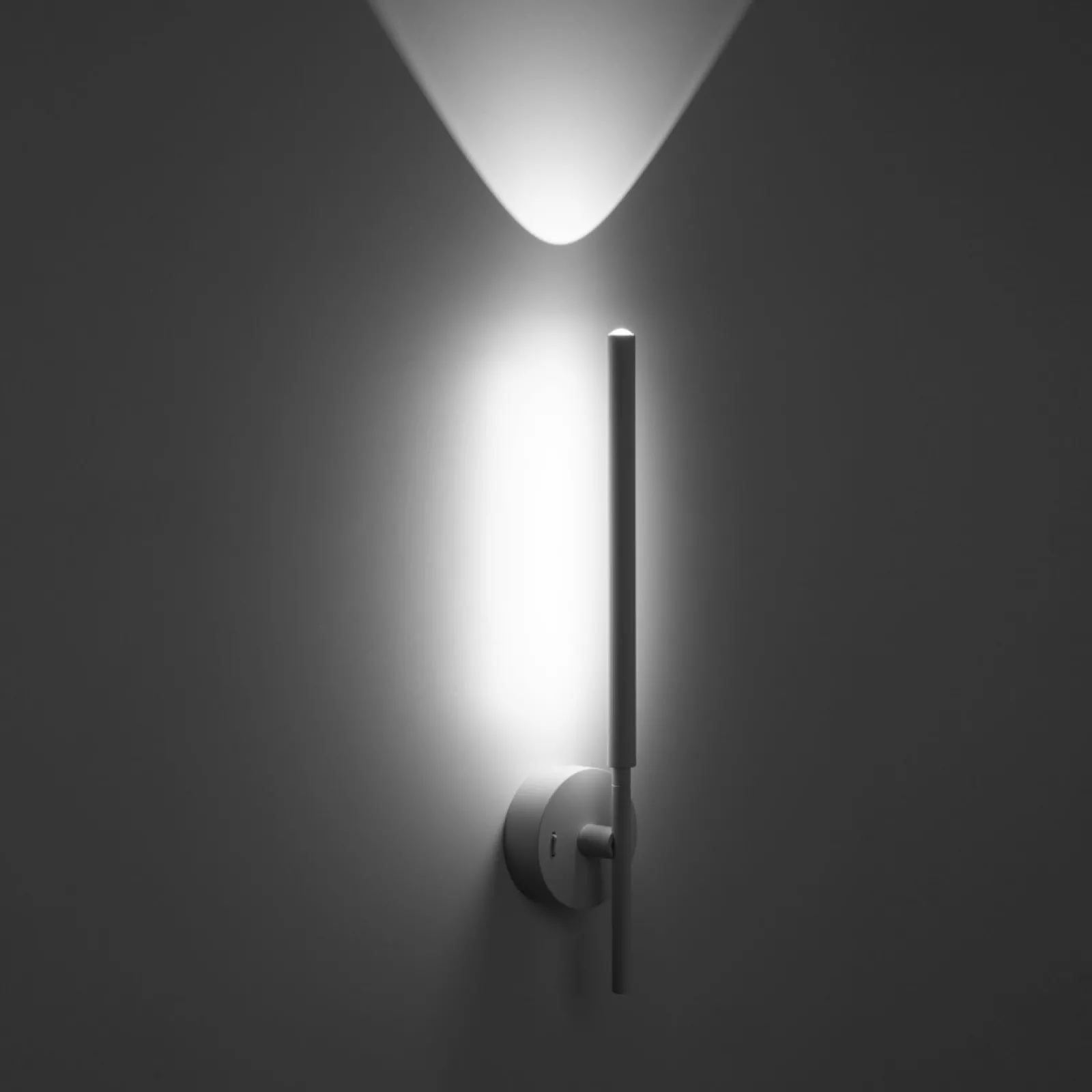 Sklep Kaja Biała lampa ścienna, wąska tuba TK 5396 FOCUS WHITE | Kaja Oświetlenie* Lampy Led