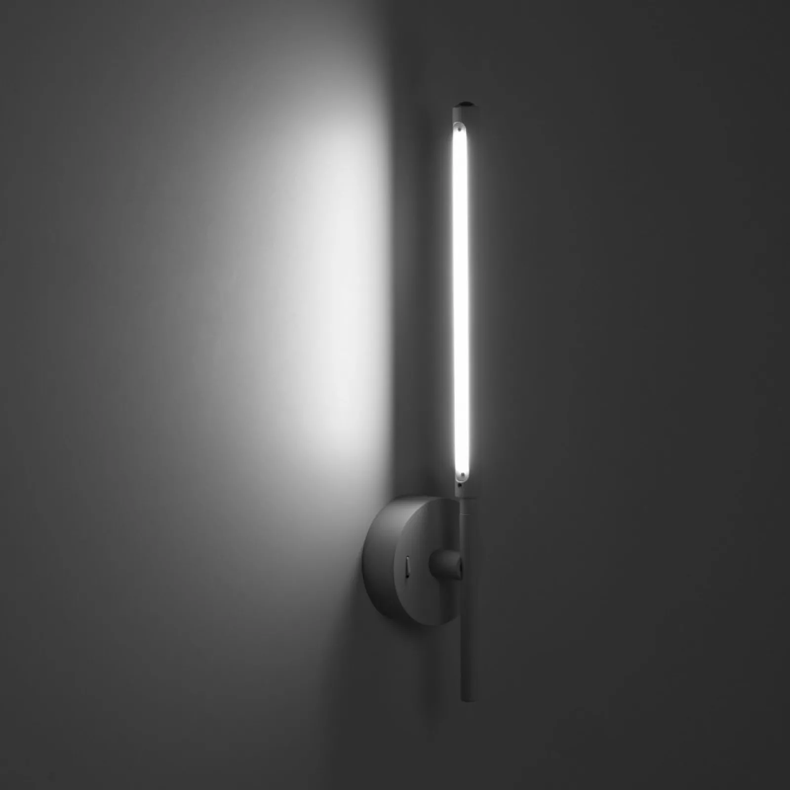 Sklep Kaja Biała lampa ścienna, wąska tuba TK 5396 FOCUS WHITE | Kaja Oświetlenie* Lampy Led