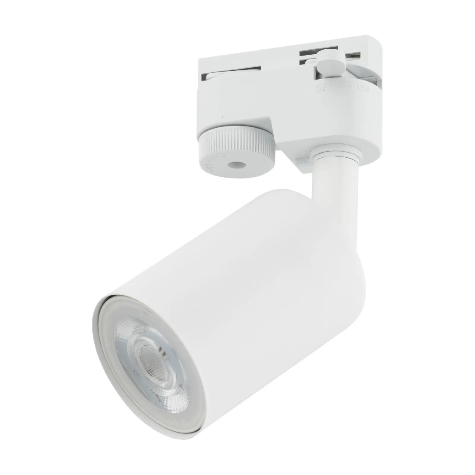 Sklep Kaja Biała lampa reflektor do listwy 1-fazowej TK 5686 TRACER | Kaja* Szynoprzewody Natynkowe