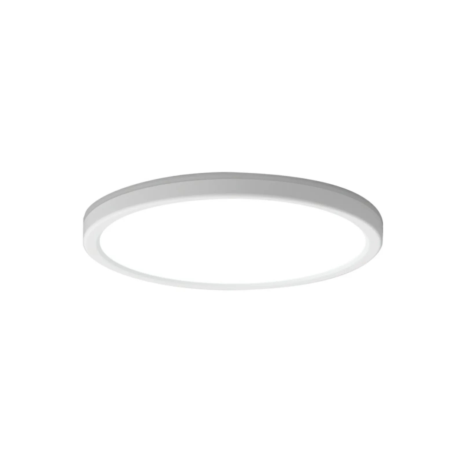 Sklep Kaja Biała, okrągła lampa sufitowa ⌀30 PLF-63452-300R-28W-WH CORTE | Kaja* Lampy Led | Plafony Nowoczesne