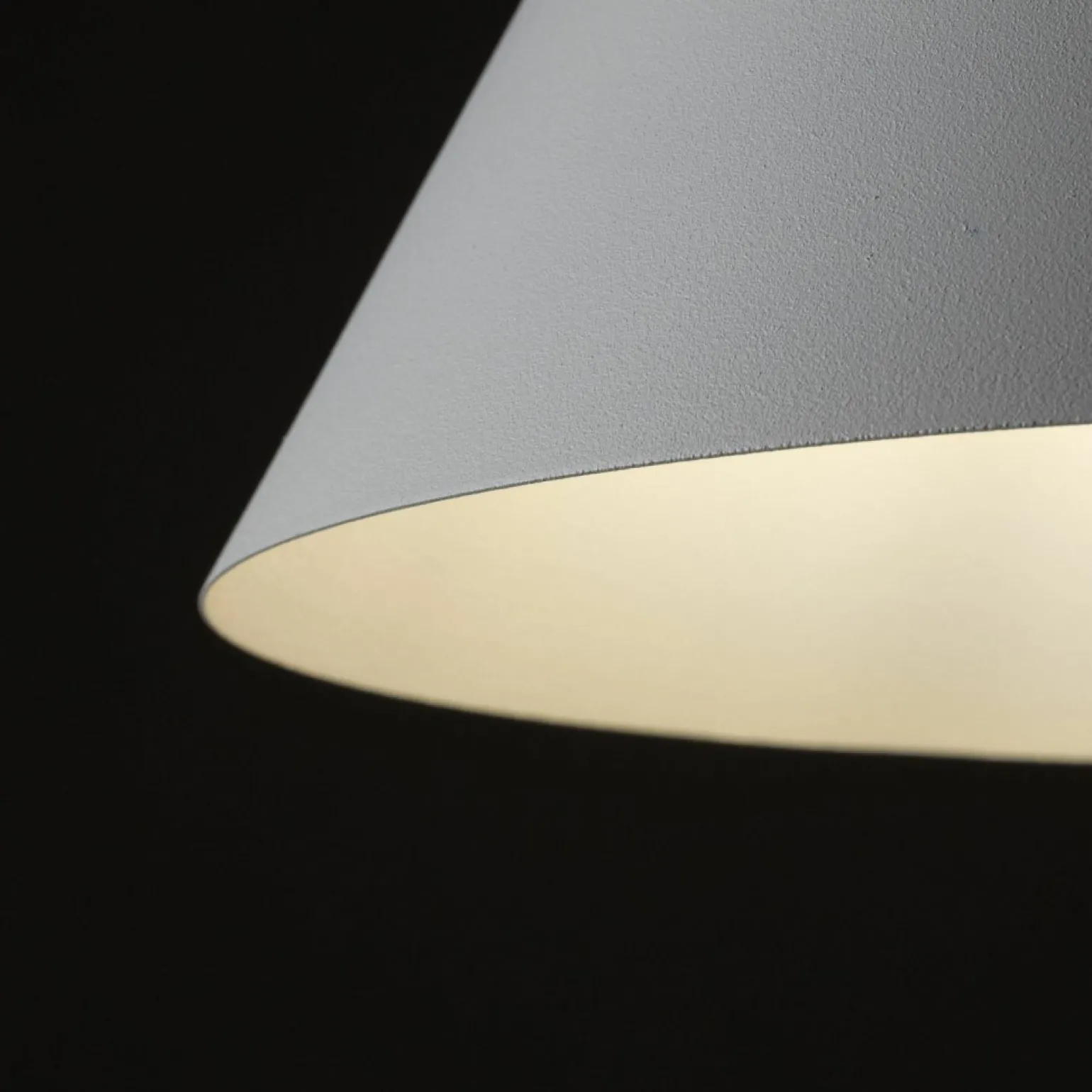 Online Biała, stożkowa lampa wisząca do kuchni ⌀25cm TK 10008 CONO | Kaja Żyrandole Nowoczesne