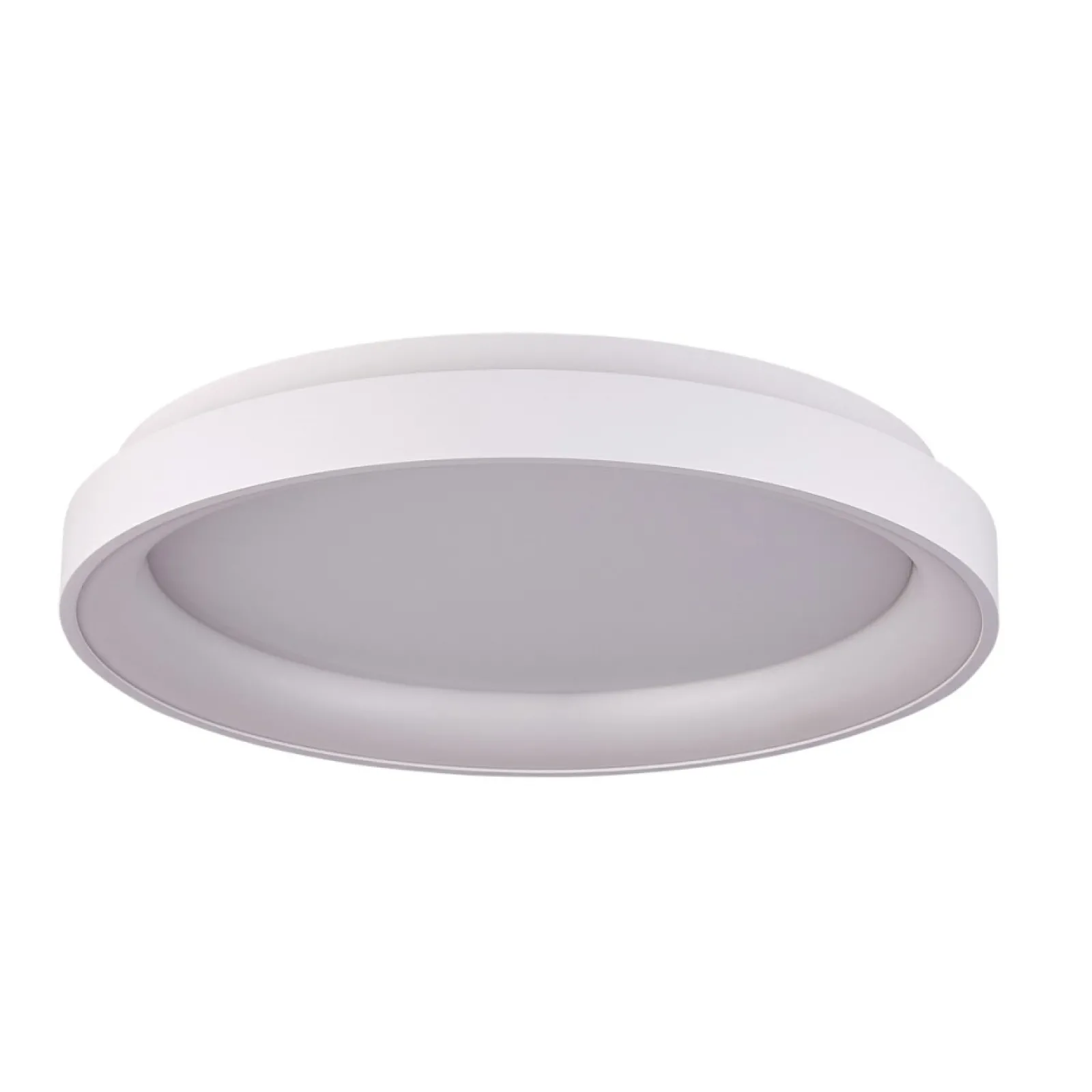 Sklep Kaja Biały, ledowy plafon ⌀78 PLF-53675-078RC-WH-3KS4K-TRDIMM VICO | Kaja* Lampy Led | Plafony Nowoczesne