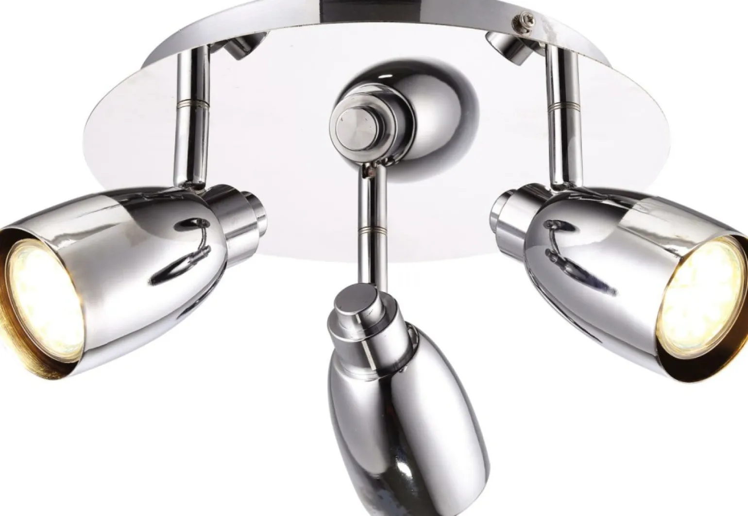 Outlet owana lampa reflektor K-8007-3 CHR PICARDO | Kaja Oświetlenie Żyrandole Nowoczesne