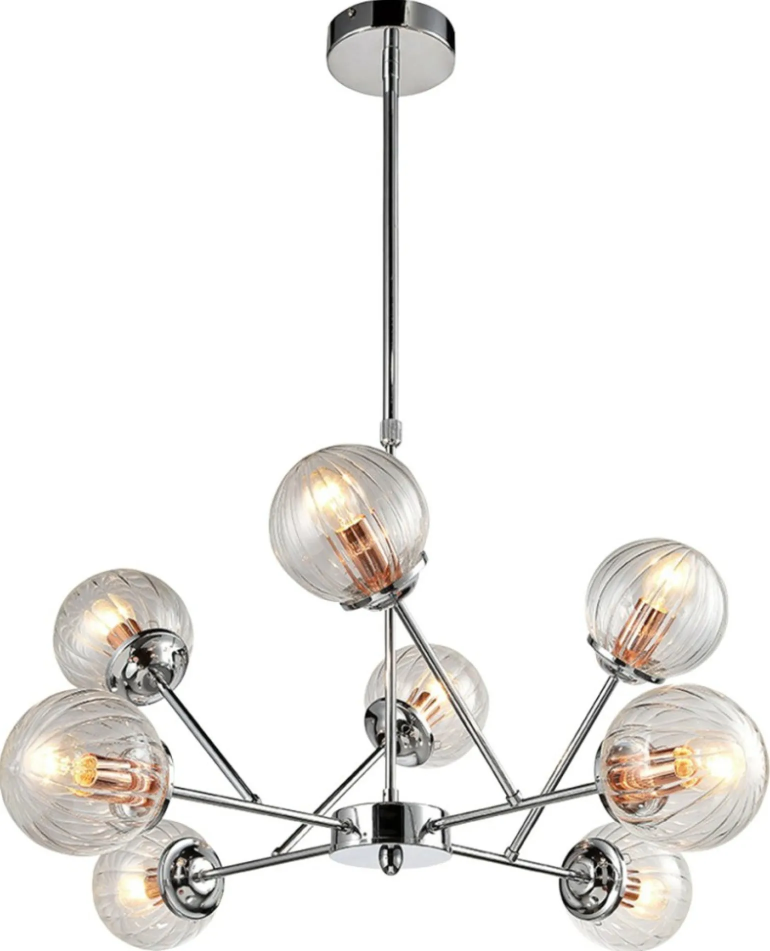 Flash Sale owana lampa sufitowa do salonu 38-67289 BEST | Kaja Oświetlenie Żyrandole Nowoczesne