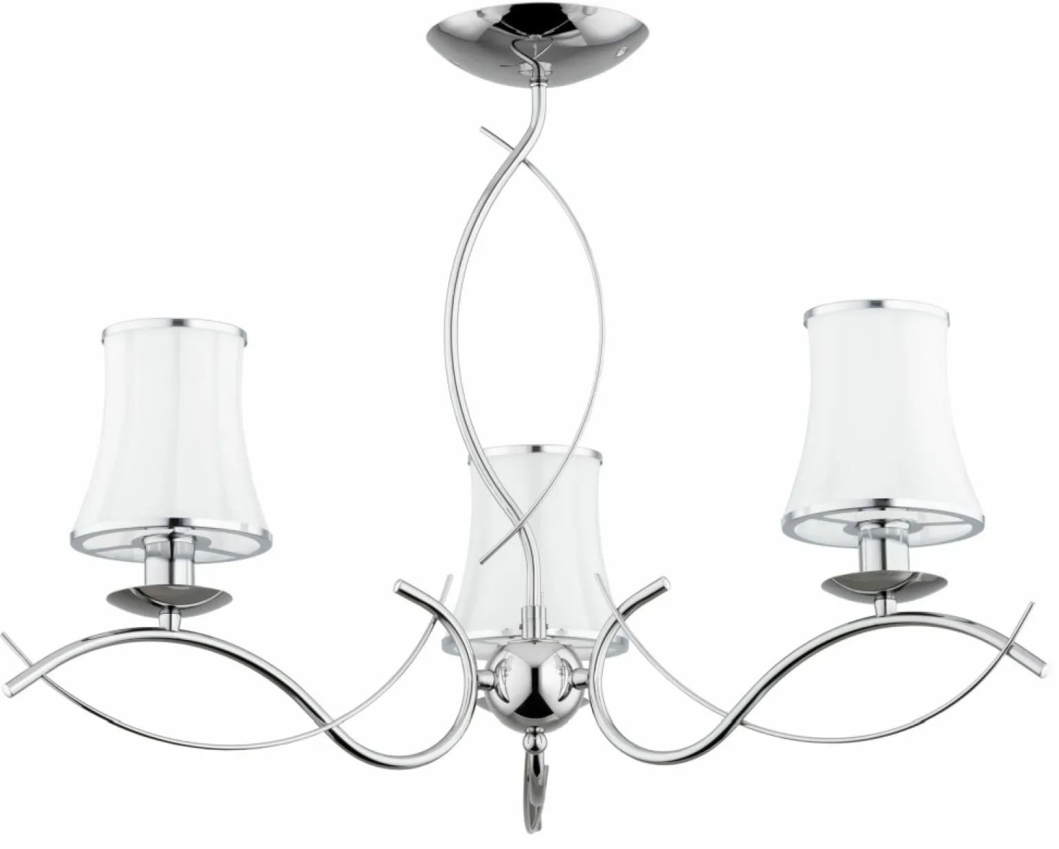 Flash Sale Chromowana lampa sufitowa do sypialni AL 62336 MONZA | Kaja Żyrandole Nowoczesne
