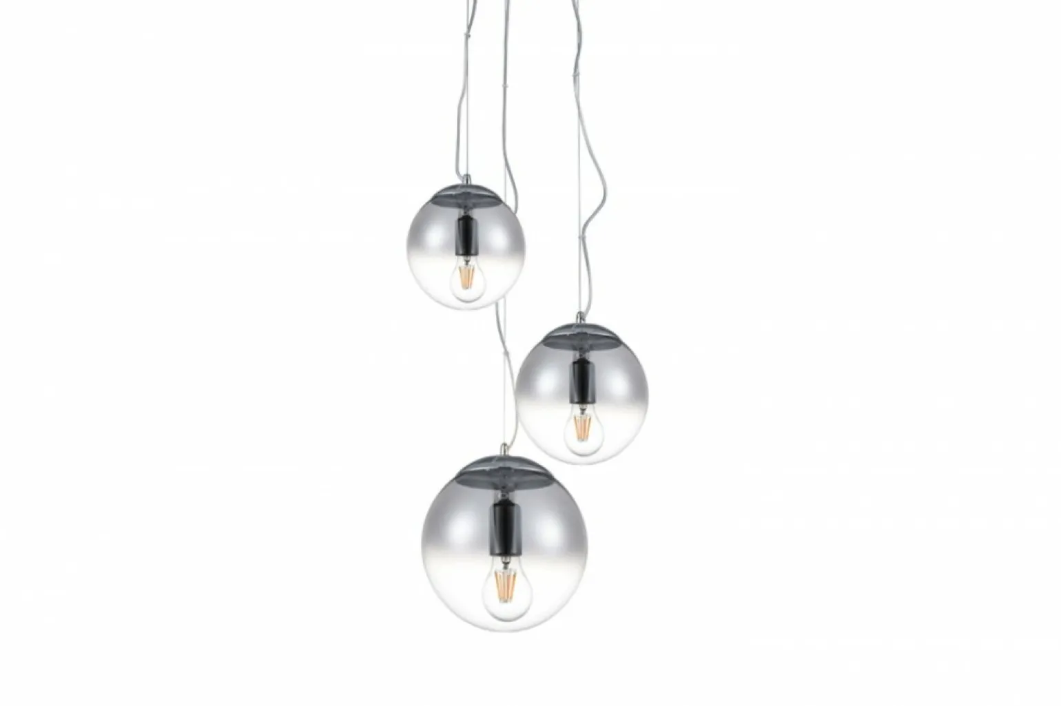 Flash Sale owana lampa wisząca dymione klosze AZ3104 IRIS | Kaja Oświetlenie Żyrandole Nowoczesne