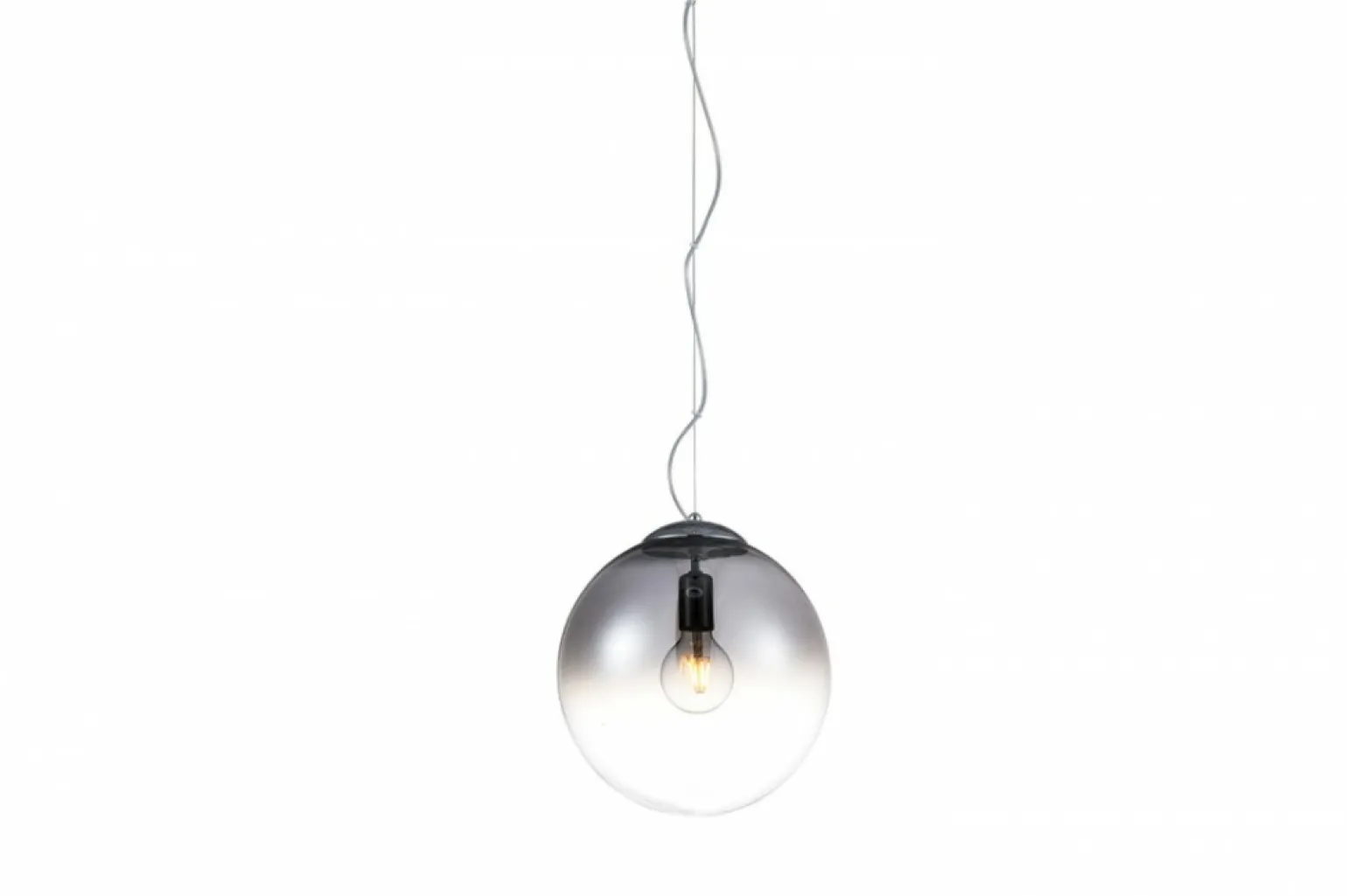 Clearance owana lampa wisząca z okrągłym kloszem AZ3106 IRIS | Kaja Żyrandole Nowoczesne