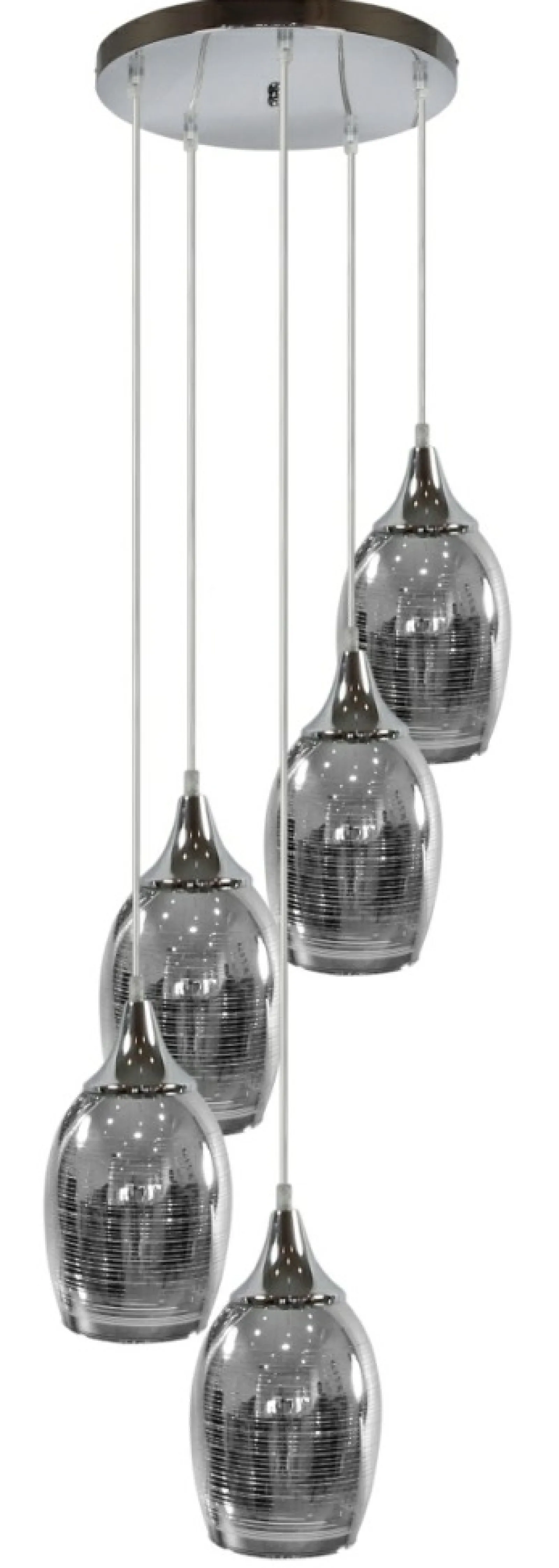 Sklep Kaja owana lampa z kaskadą kloszy 35-60198 MARINA | Kaja Oświetlenie* Randole Tradycyjne