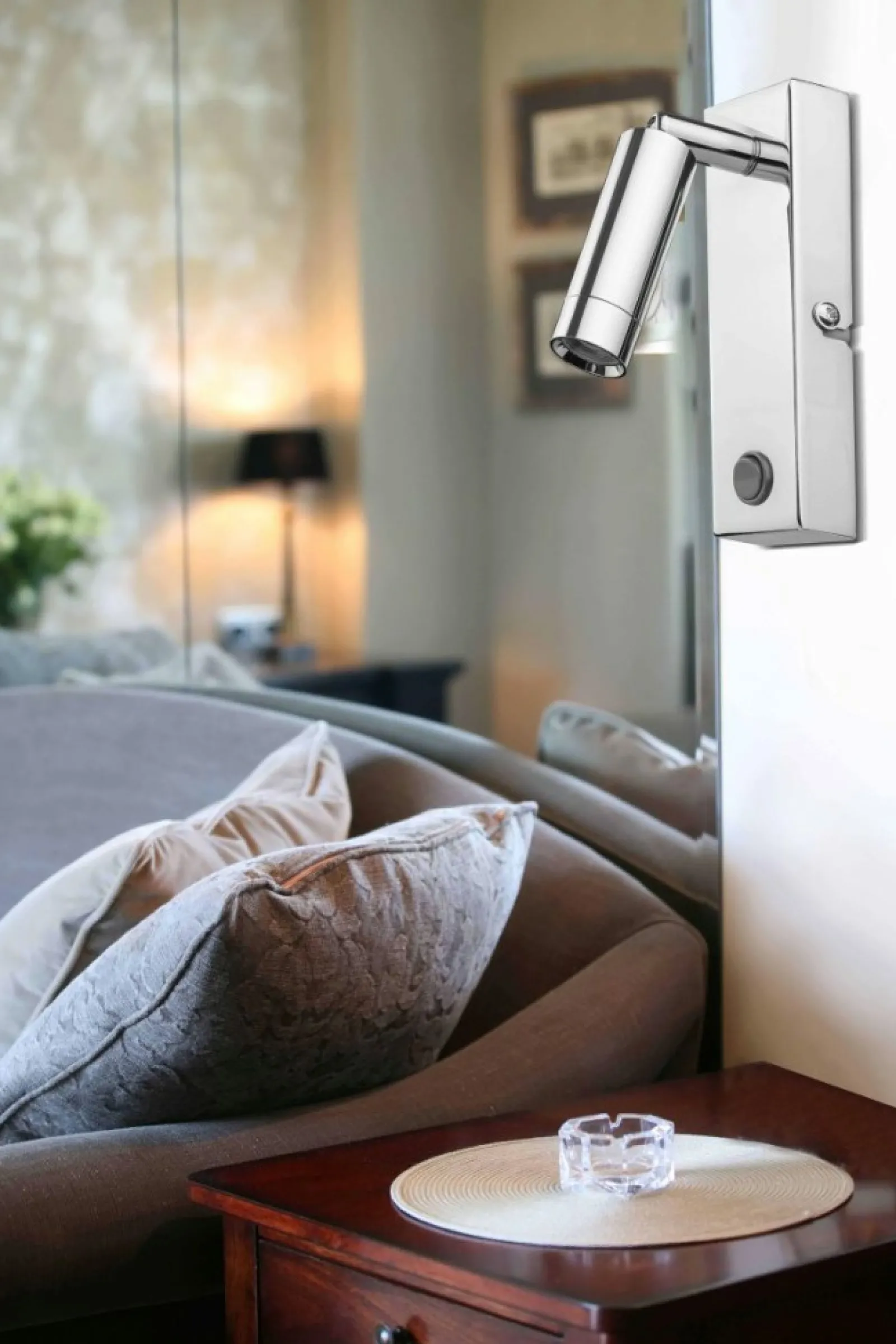 Sklep Kaja owany, minimalistyczny kinkiet LED TK 4268 ENZO | Kaja* Lampy Led | Kinkiety Tradycyjne