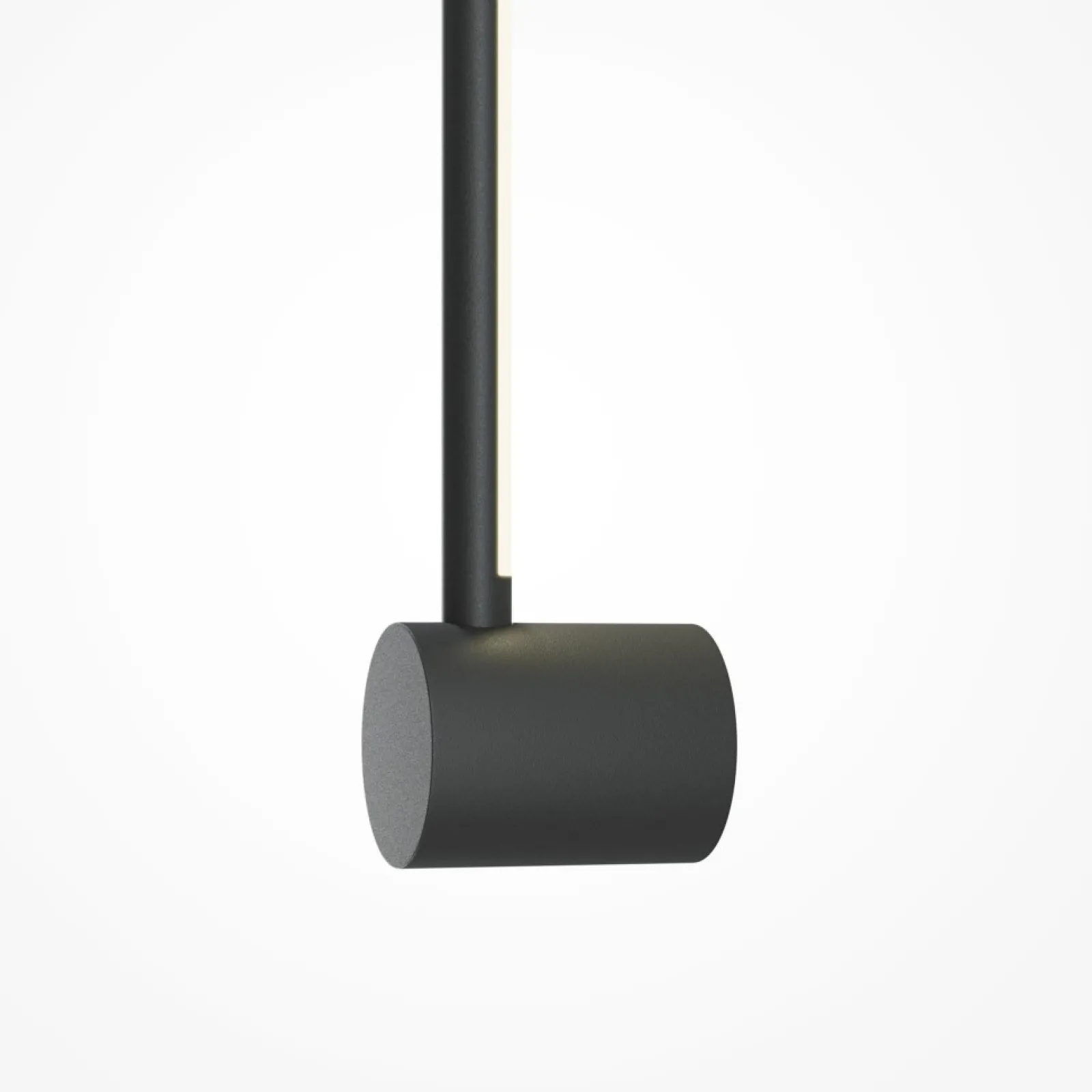 Sklep Kaja Czarna lampa ścienna, pionowa MOD237WL-L6B3K z serii LIGHT STICK* Lampy Led