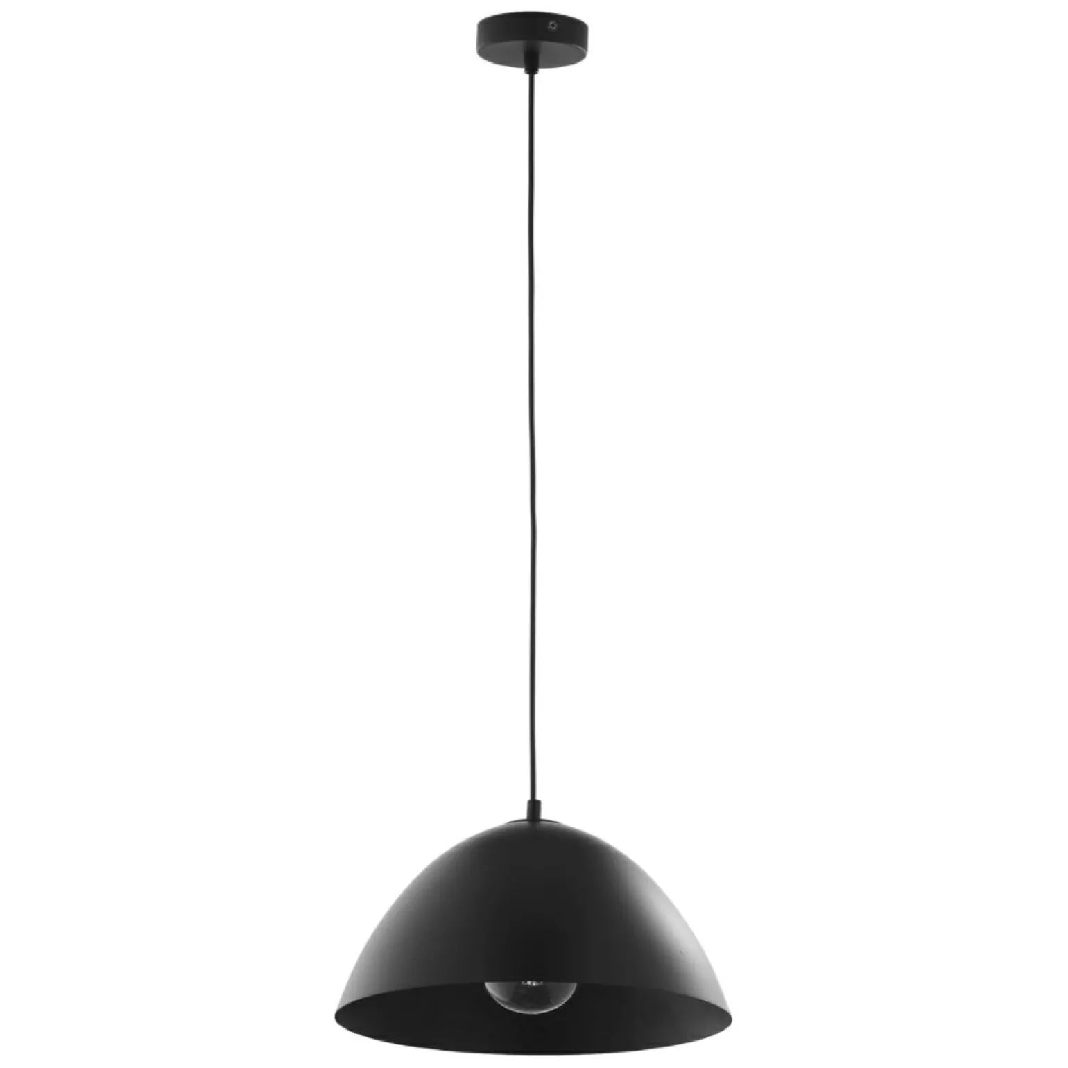 Online Czarna lampa na regulowanym zwisie TK 3194 FARO | Kaja Oświetlenie Żyrandole Nowoczesne