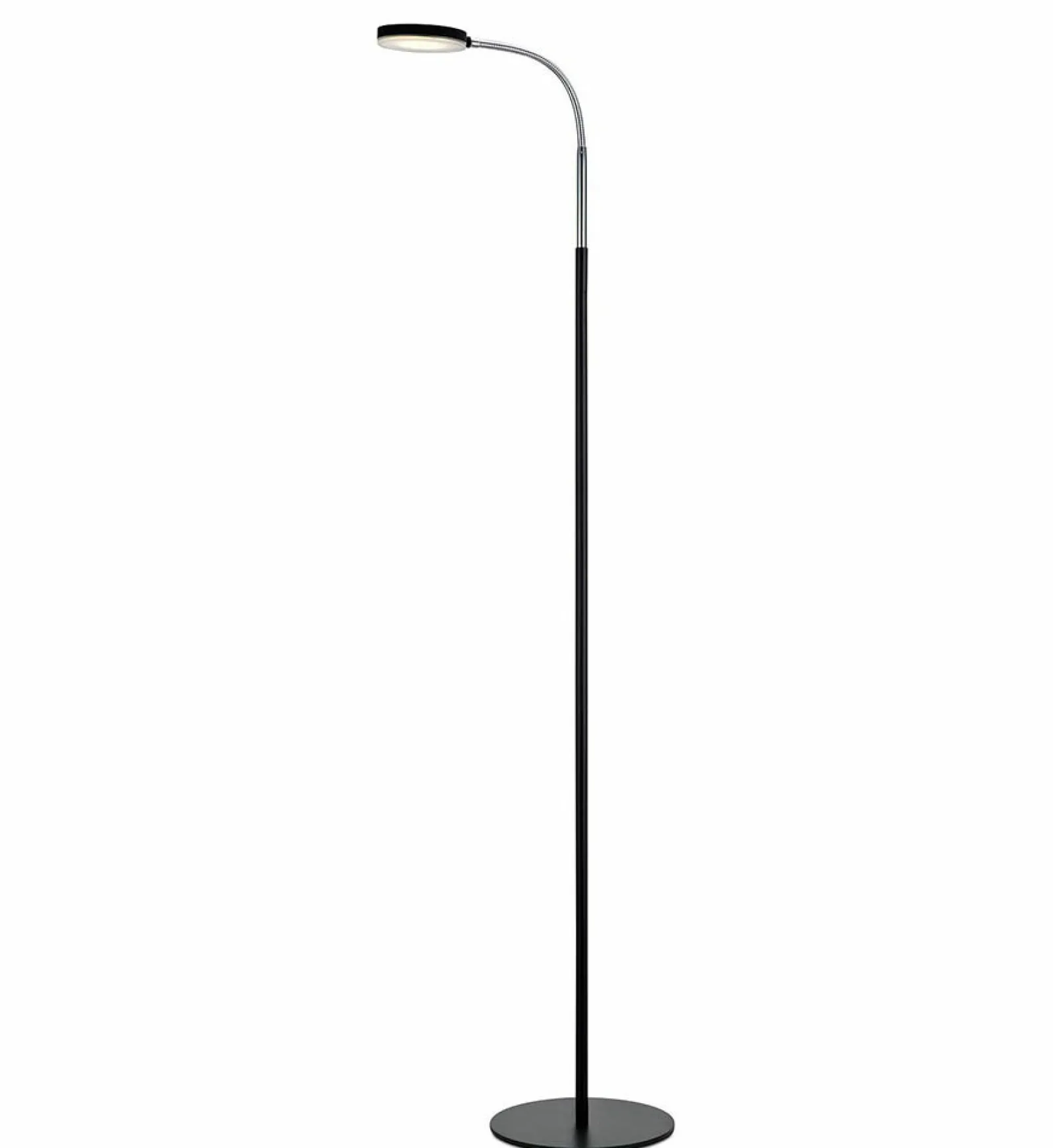 Sklep Kaja Czarna lampa podłogowa zm ledowym 106465 | Kaja* Lampy Led