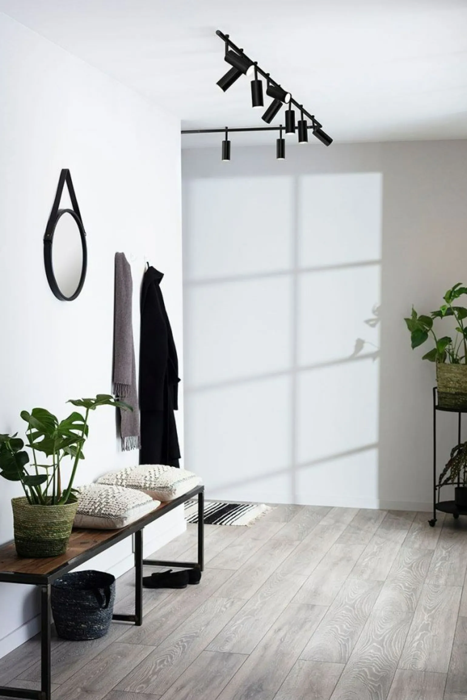 Fashion Czarna lampa sufitowa na dwa źródła światła 107970 | Kaja Oświetlenie Żyrandole Nowoczesne