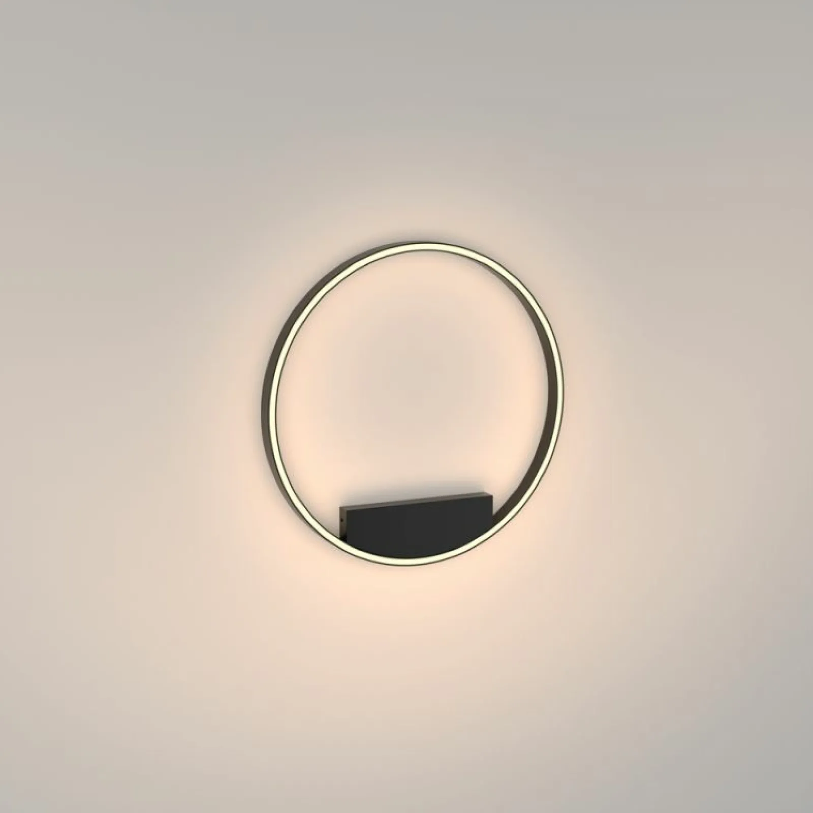 Sklep Kaja Czarna lampa sufitowa, zintegrowany LED MOD058CL-L35B3K z serii RIM* Plafony Nowoczesne | Lampy Led