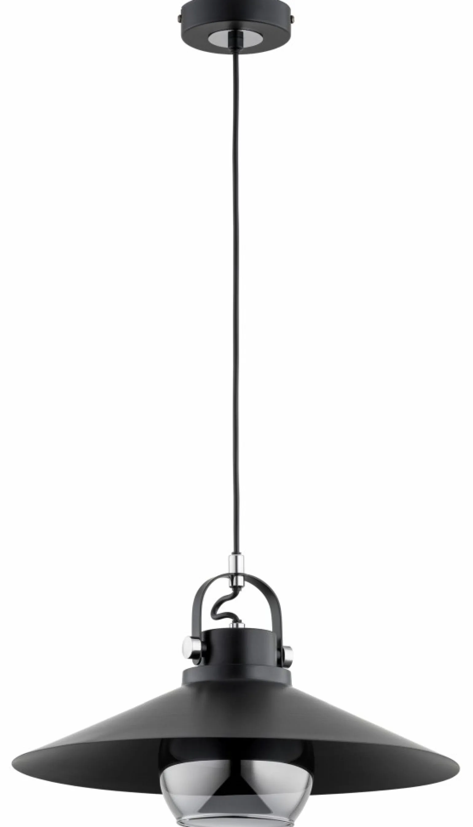 Outlet Czarna lampa wisząca do kuchni w stylu loftowym AL 61213 TIZEN | Kaja Żyrandole Nowoczesne