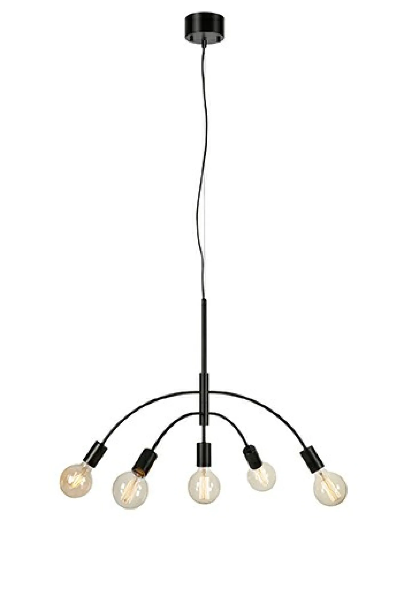 Cheap Czarna lampa wisząca w stylu industrialnym 108286 | Kaja Oświetlenie Żyrandole Nowoczesne