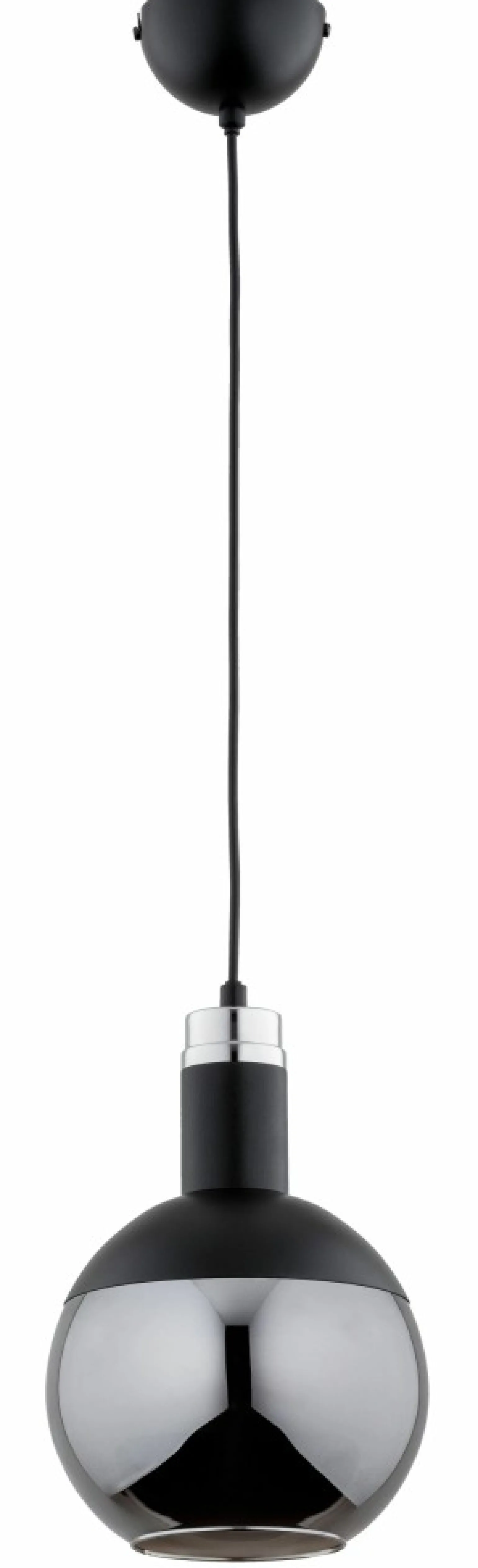 Best Sale Czarna lampa wisząca z otwartym kloszem AL 61241 CELEST | Kaja Żyrandole Nowoczesne