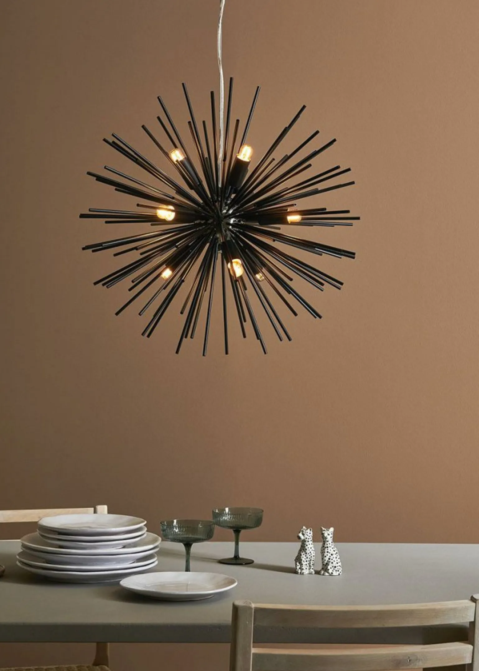 Cheap Czarna lampa wisząca z regulacją wysokości 108048 | Kaja Oświetlenie Żyrandole Nowoczesne