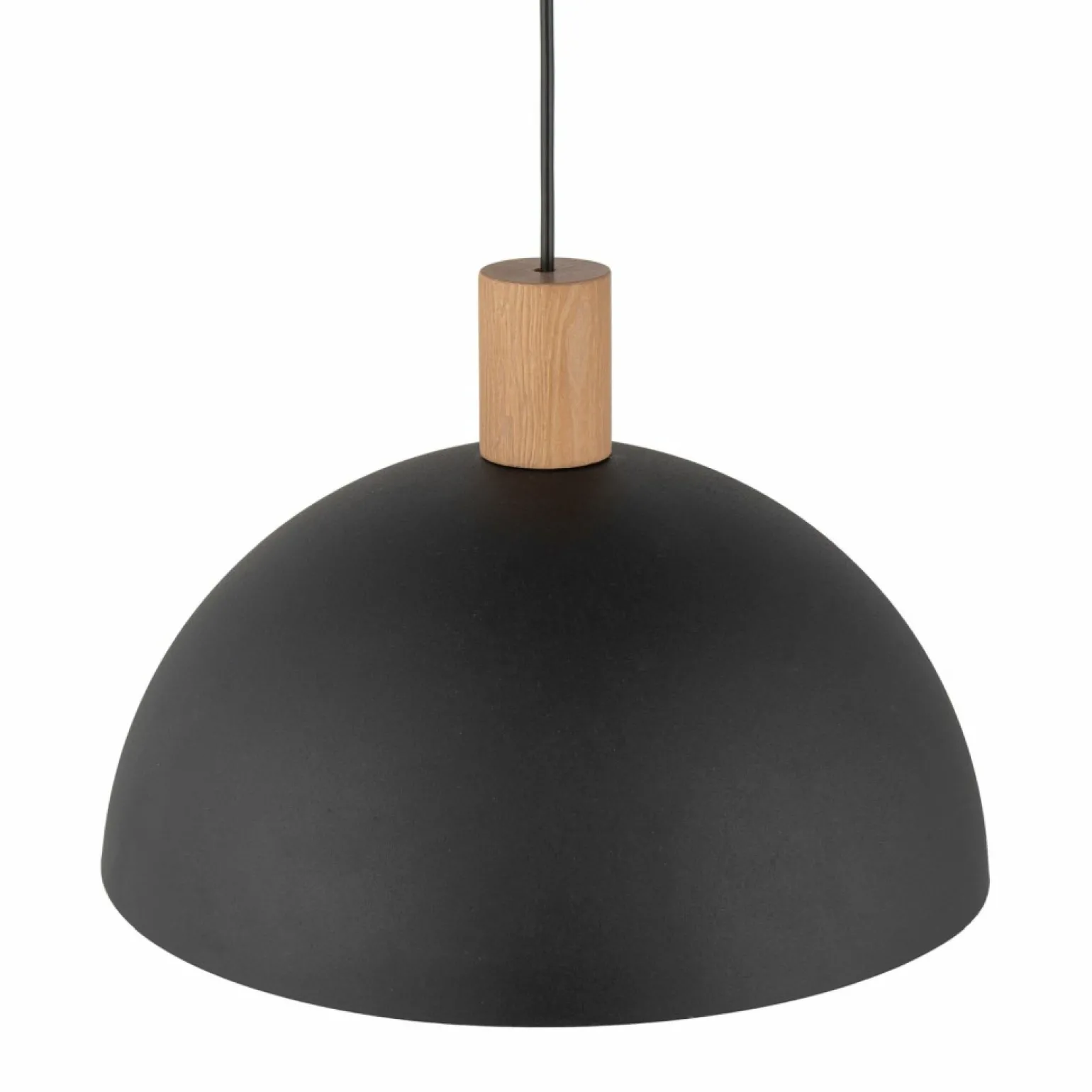 Fashion Czarna, minimalistyczna lampa wisząca TK 4852 z serii OSLO | Kaja Żyrandole Nowoczesne
