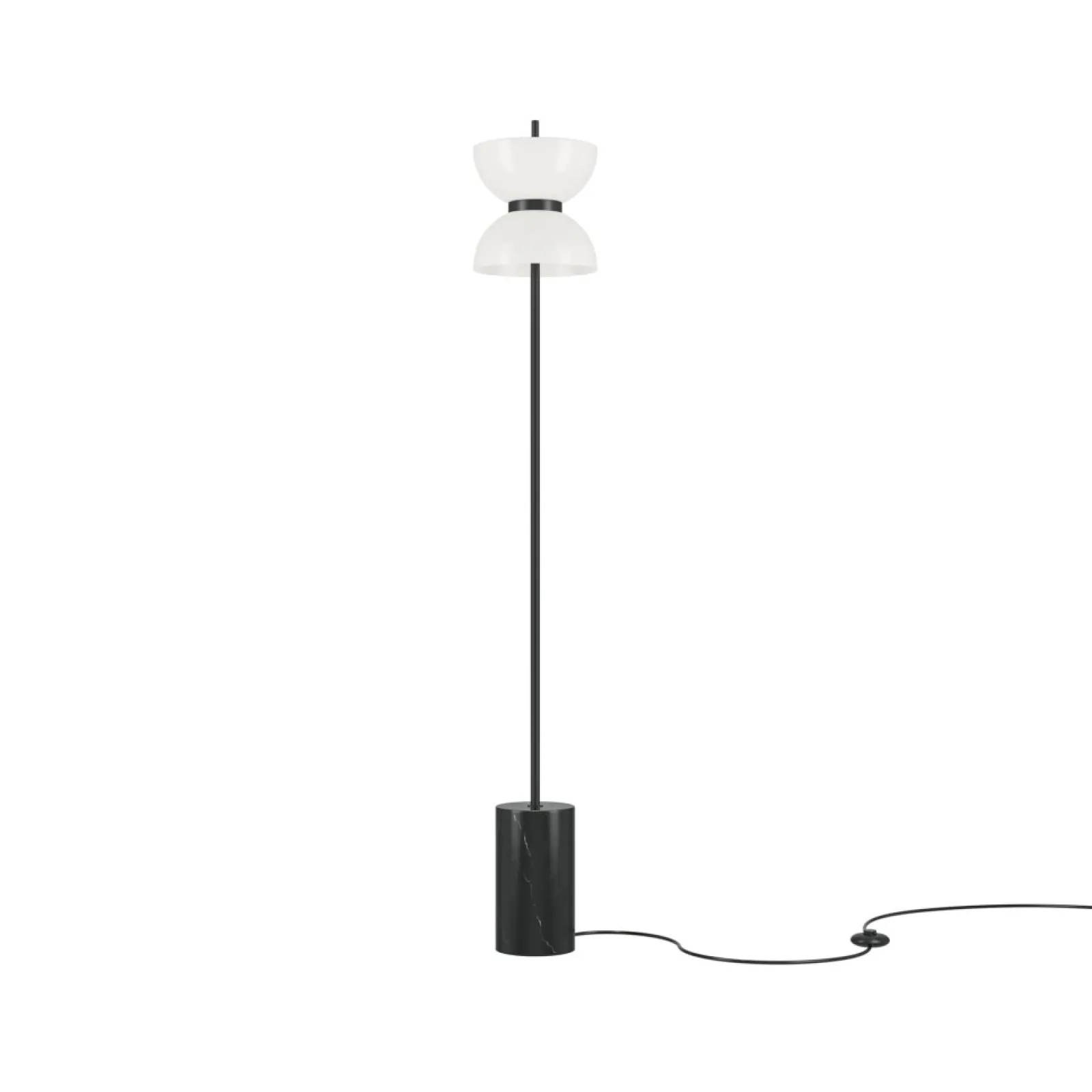 Sklep Kaja Czarno-biała lampa podłogowa LED MOD178FL-L11B3K z serii KYOTO* Lampy Led