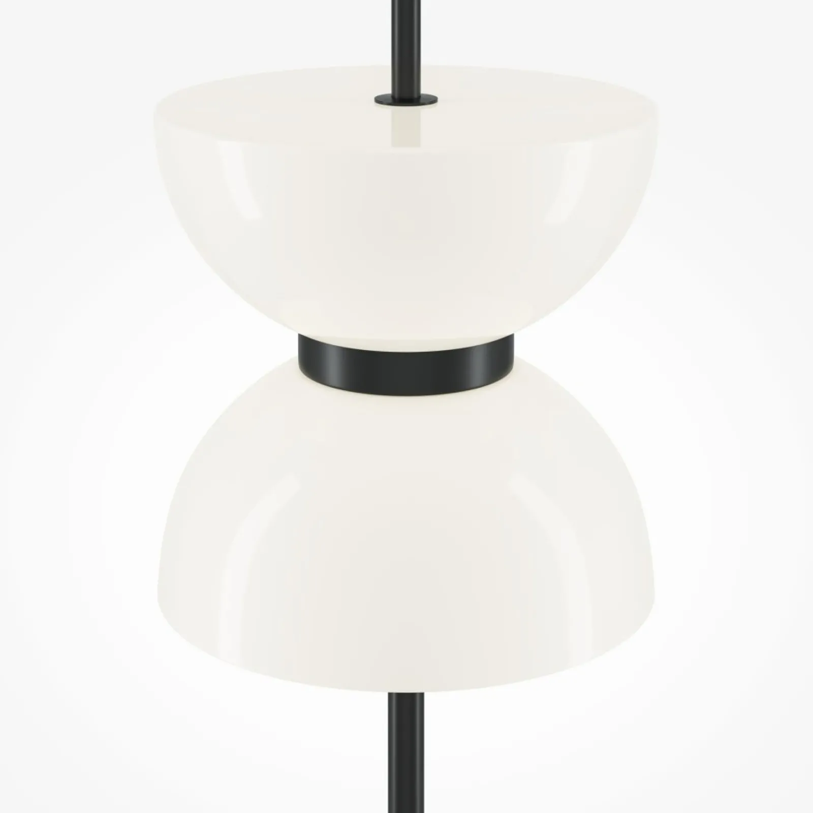 Sklep Kaja Czarno-biała lampa podłogowa LED MOD178FL-L11B3K z serii KYOTO* Lampy Led