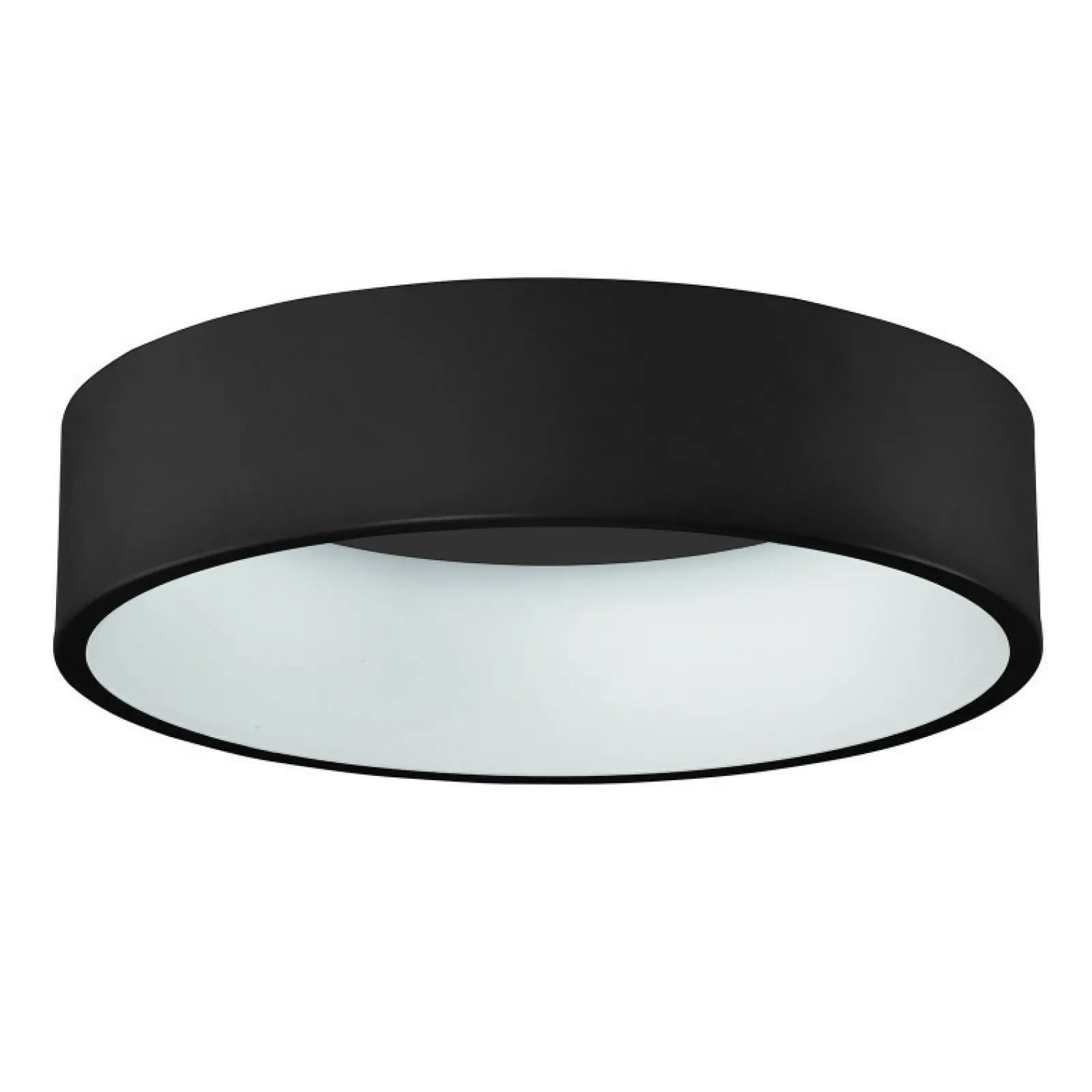 Sklep Kaja Czarno-biały ledowy plafon ⌀45cm 3945-842RC-BK-4 z serii CHIARA | Kaja* Lampy Led | Plafony Nowoczesne