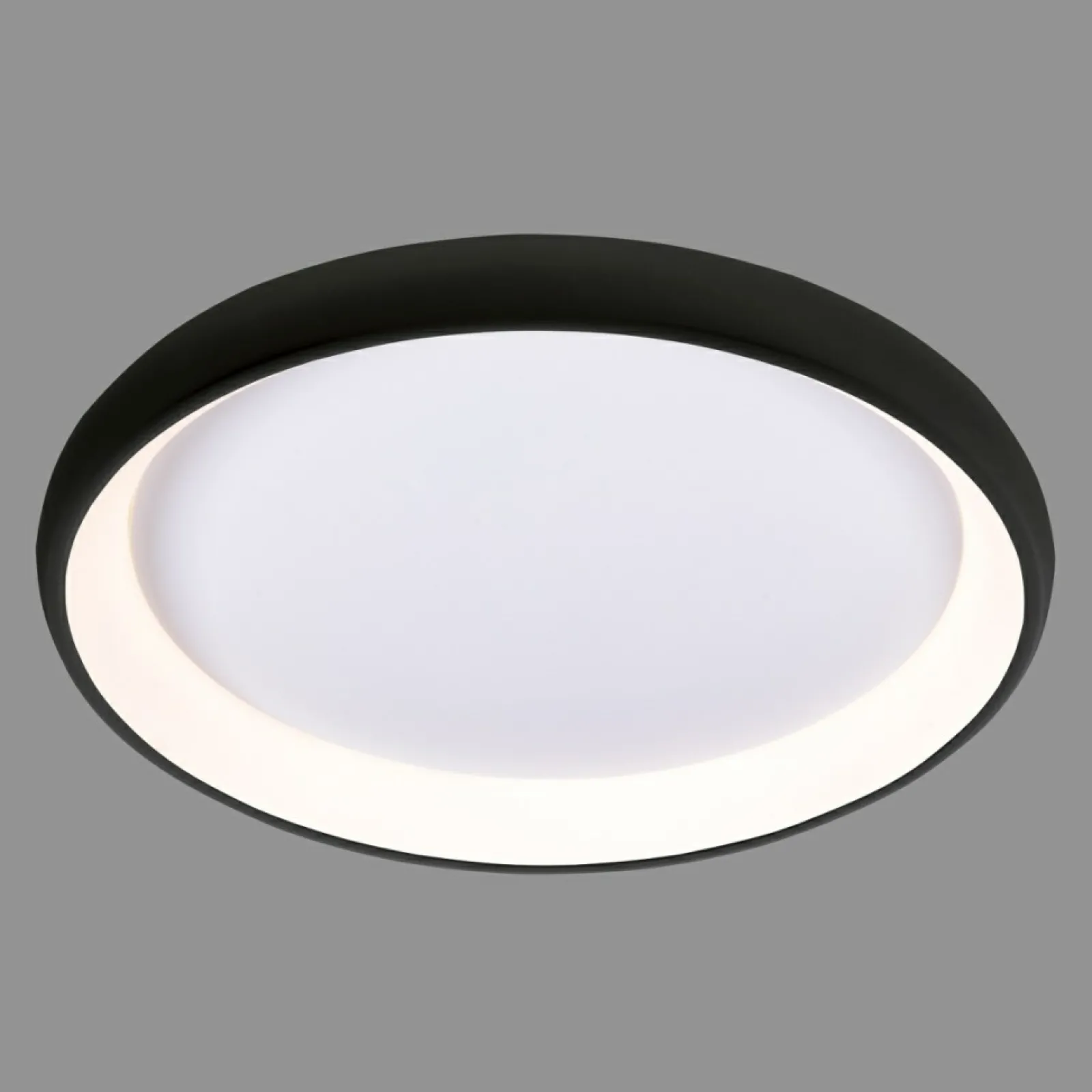 Sklep Kaja Czarno-biały plafon LED ⌀61cm 5280-850RC-BK-3 ALESSIA | Kaja* Lampy Led | Plafony Nowoczesne