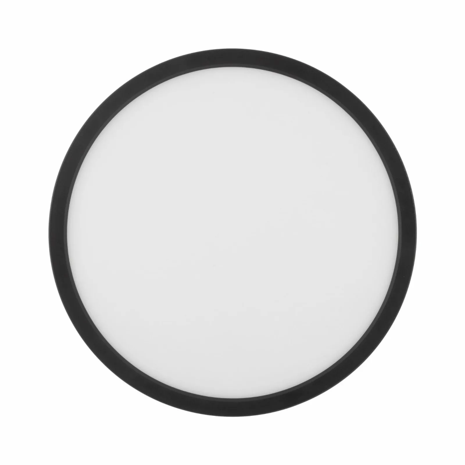 Sklep Kaja Czarno-biały plafon z LED-em, ochrona IP54 TK 6901 z serii AQUA* Plafony Nowoczesne | Lampy Led