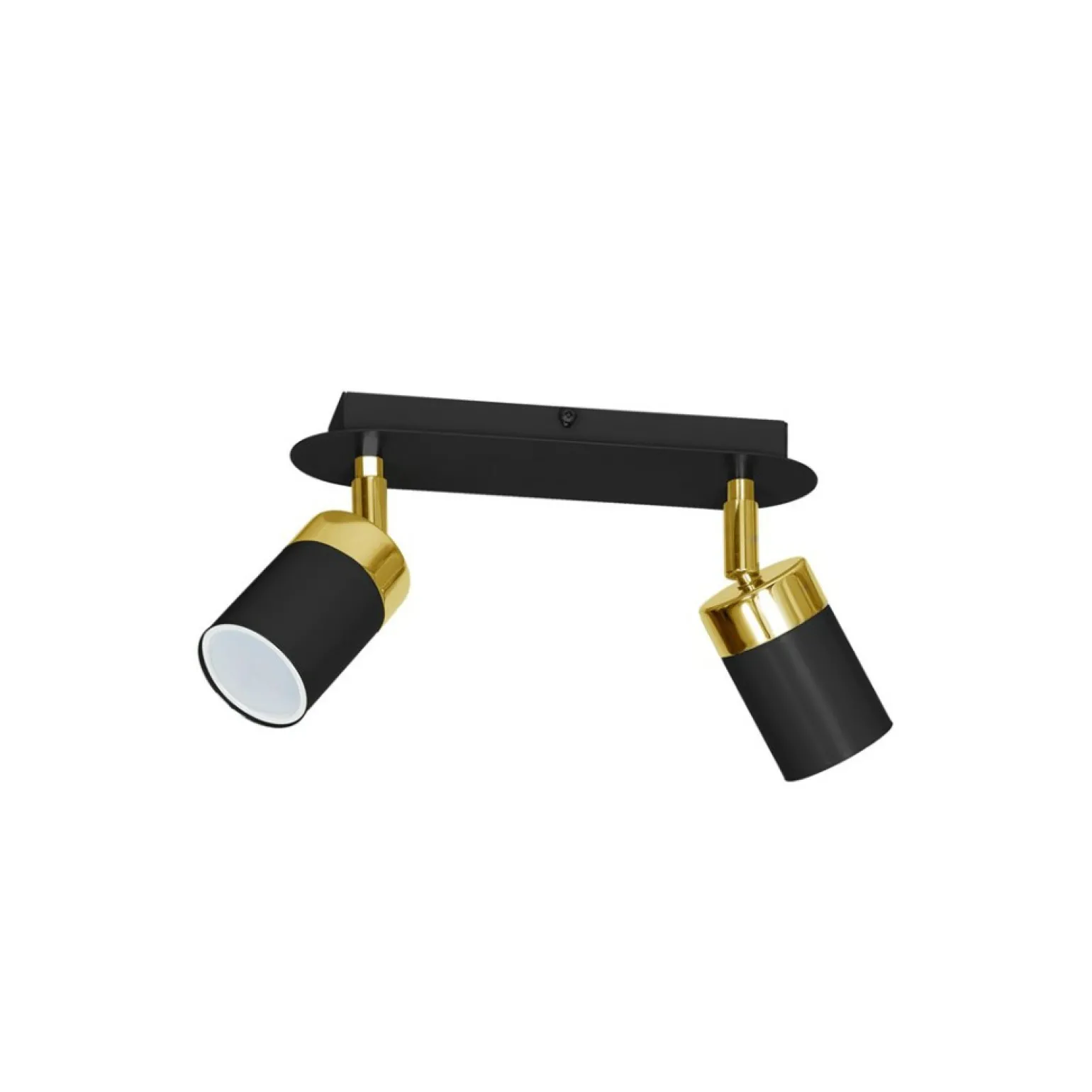 Flash Sale Czarno-złota lampa sufitowa w stylu technicznym MLP6124 JOKER | Kaja Żyrandole Nowoczesne