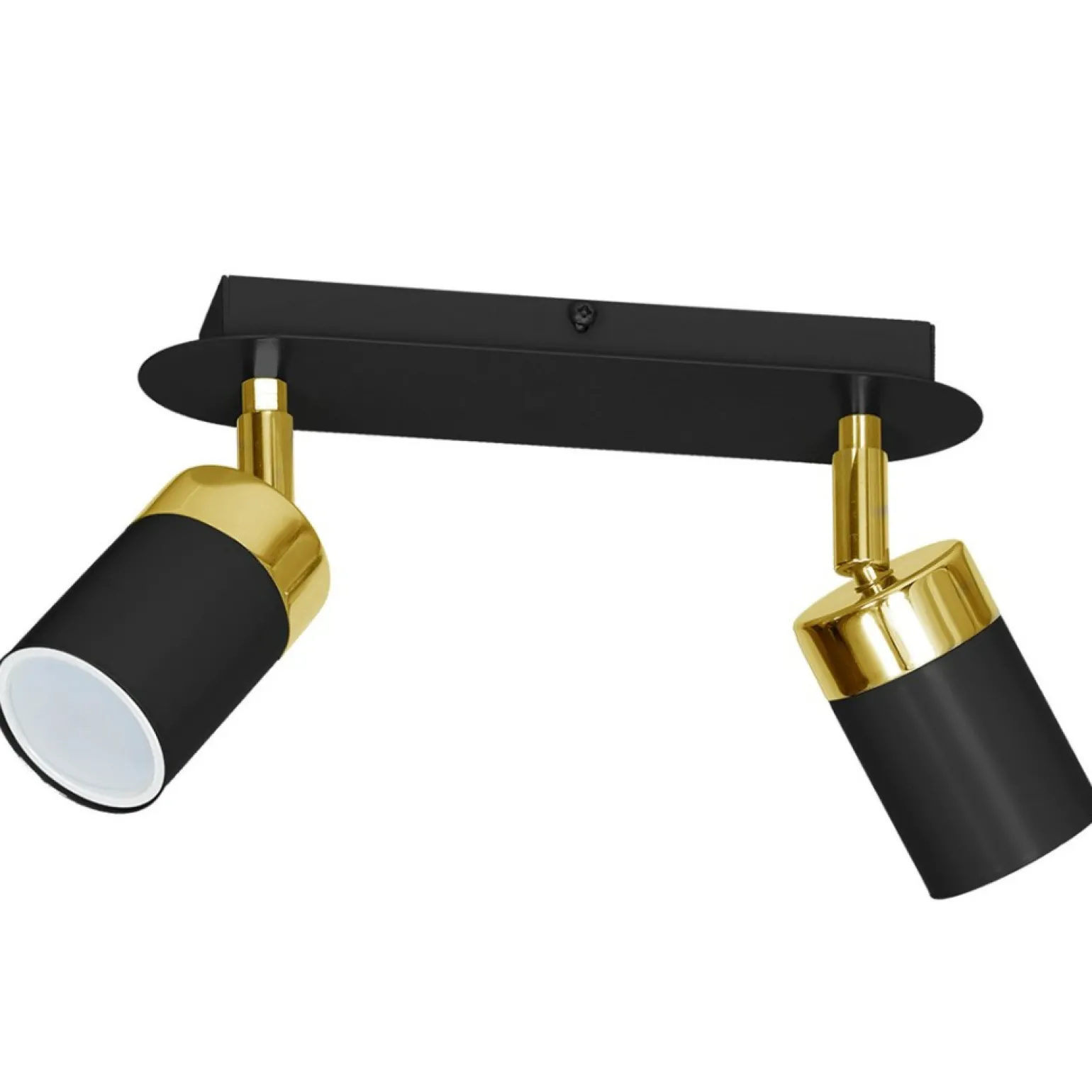 Flash Sale Czarno-złota lampa sufitowa w stylu technicznym MLP6124 JOKER | Kaja Żyrandole Nowoczesne