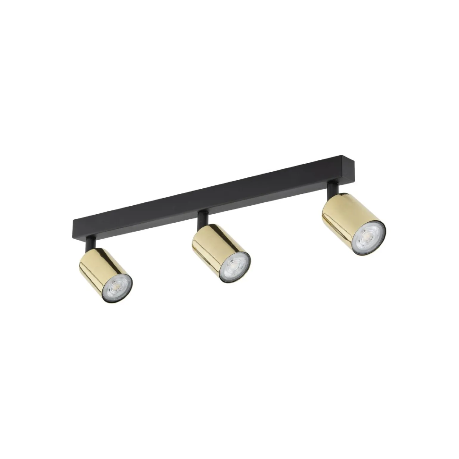 Flash Sale Czarno-złota lampa sufitowa z reflektorami TK 5968 TOP | Kaja Żyrandole Nowoczesne