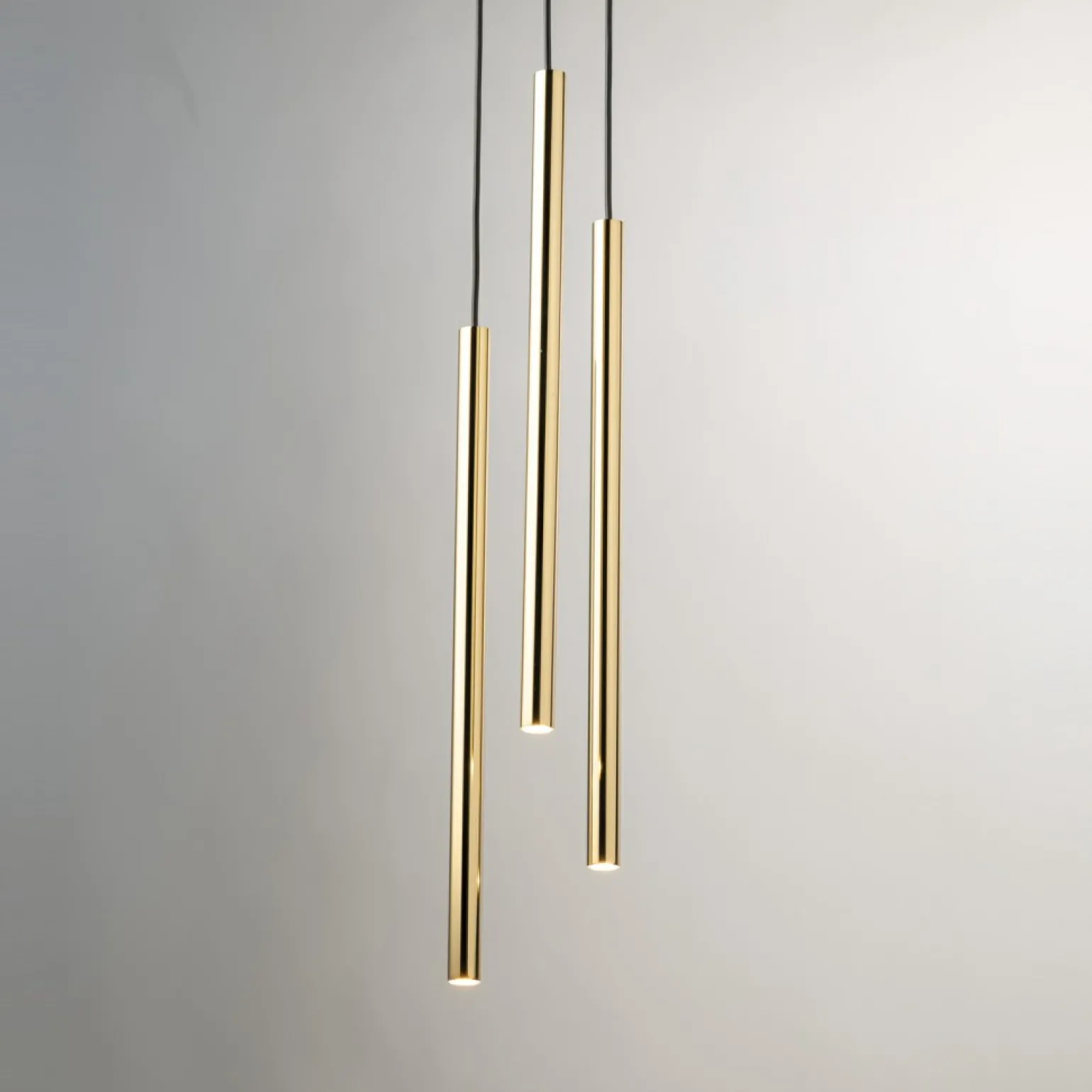 Best Sale Czarno-złota lampa wisząca z rurkami SIG 40738 SOPEL LUX | Kaja Żyrandole Nowoczesne