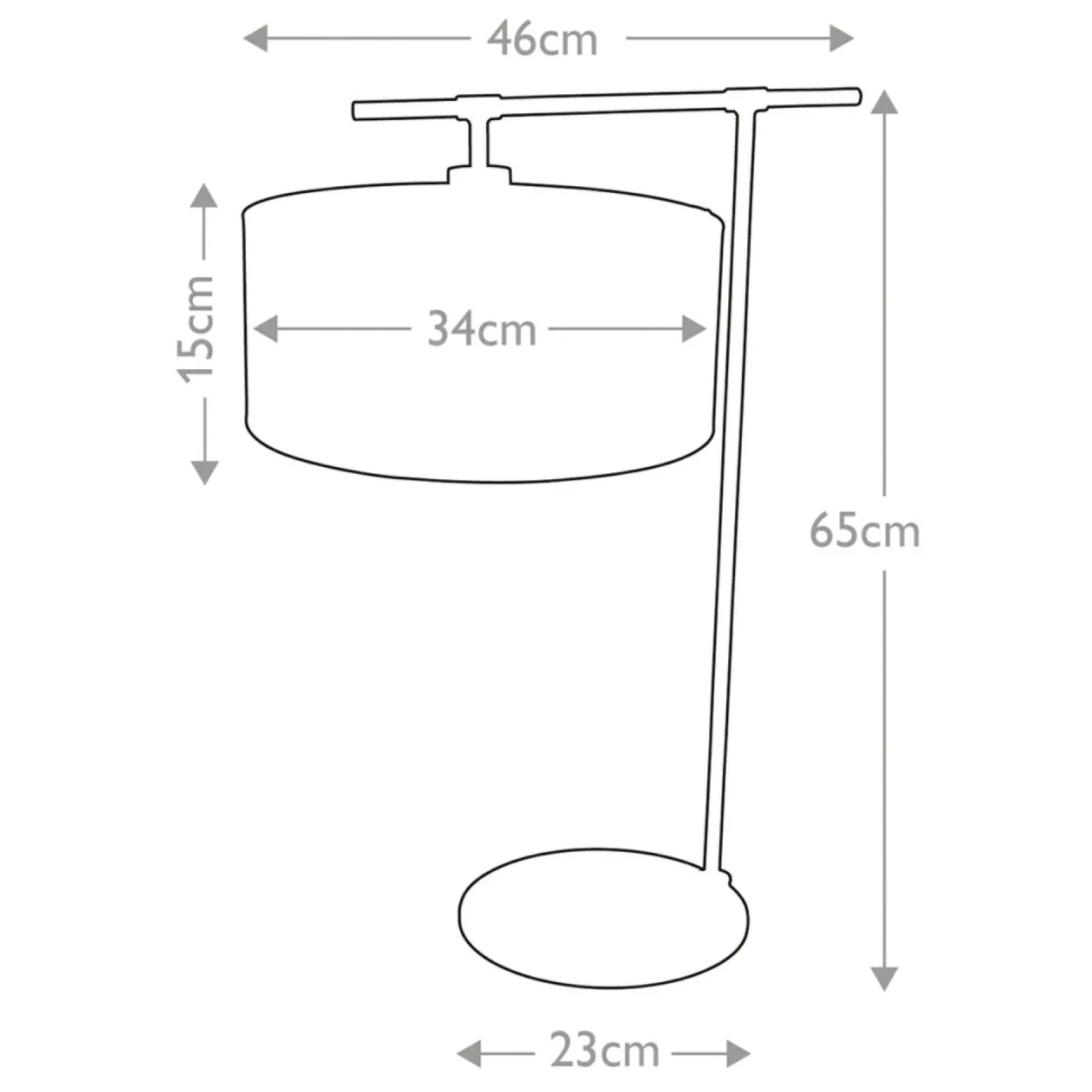 Sklep Kaja Czarno-złota lampka stołowa, nocna BALANCE-TL-BKPB z serii BALANCE* Lampki Stołowe Z Abażurem | Tradycyjne Lampki Stołowe