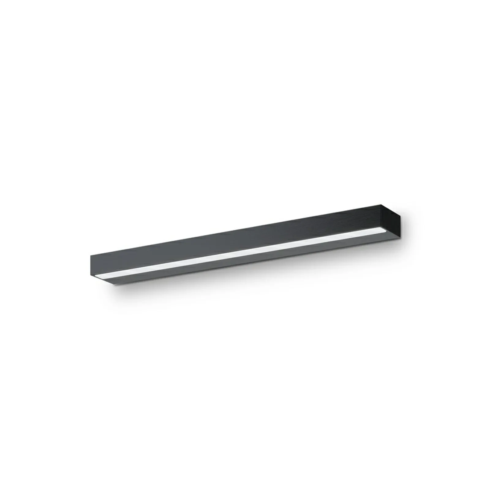 Sklep Kaja Czarny kinkiet LED 40cm, nad lustro MIR011WL-L9B4K z serii ORION* Lampy Led