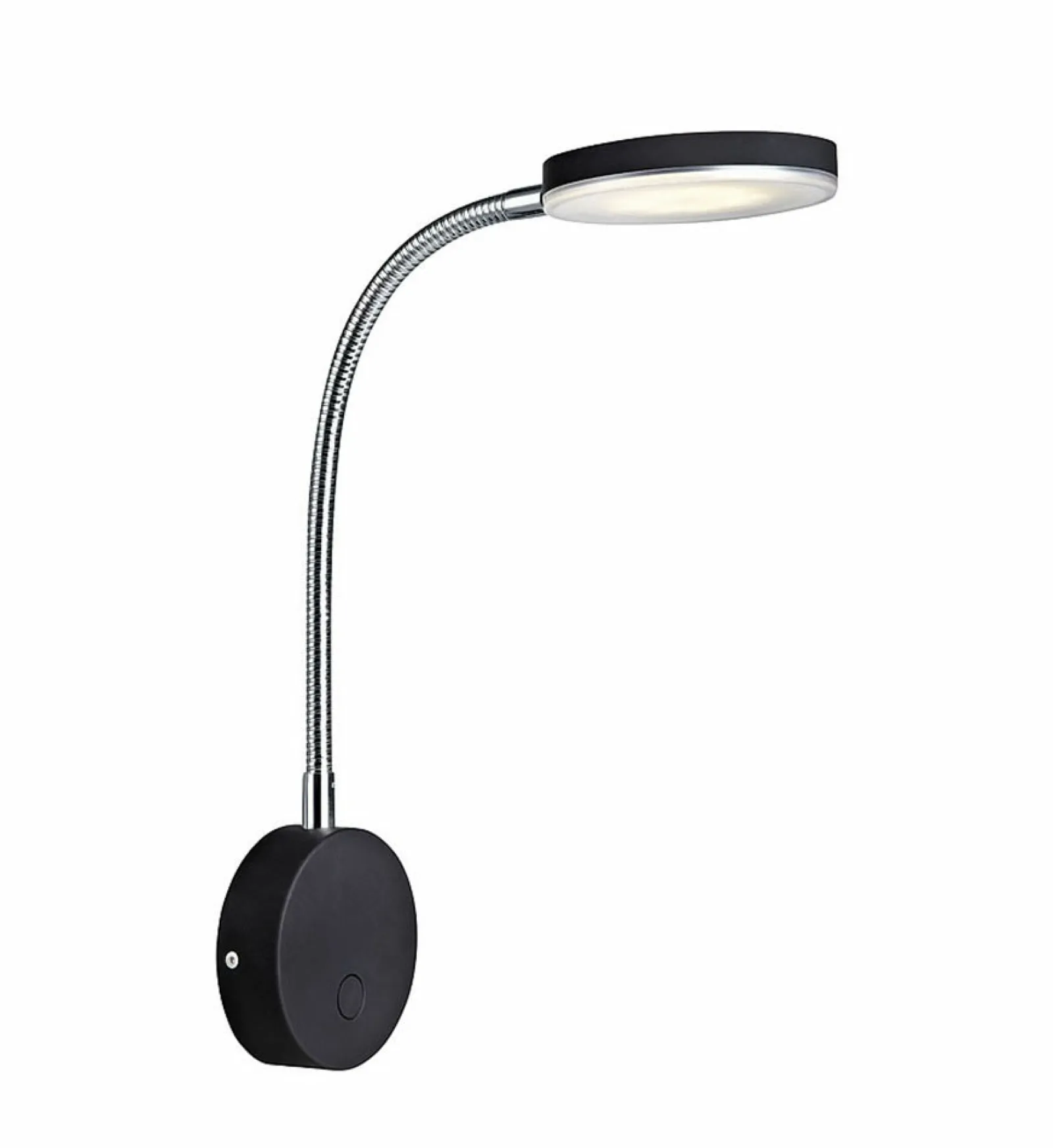 Sklep Kaja Czarny kinkiet z ledowym źródłęm światła 106468 | Kaja Oświetlenie* Lampy Led