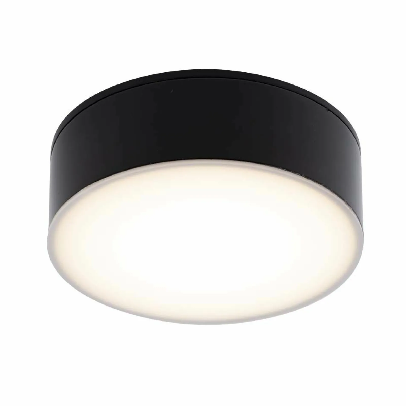 Sklep Kaja Czarny, niski spot LED do łazienki IP44 4000K ANT 8575 z serii TOTTO* Lampy Led | Lampy Do Łazienki