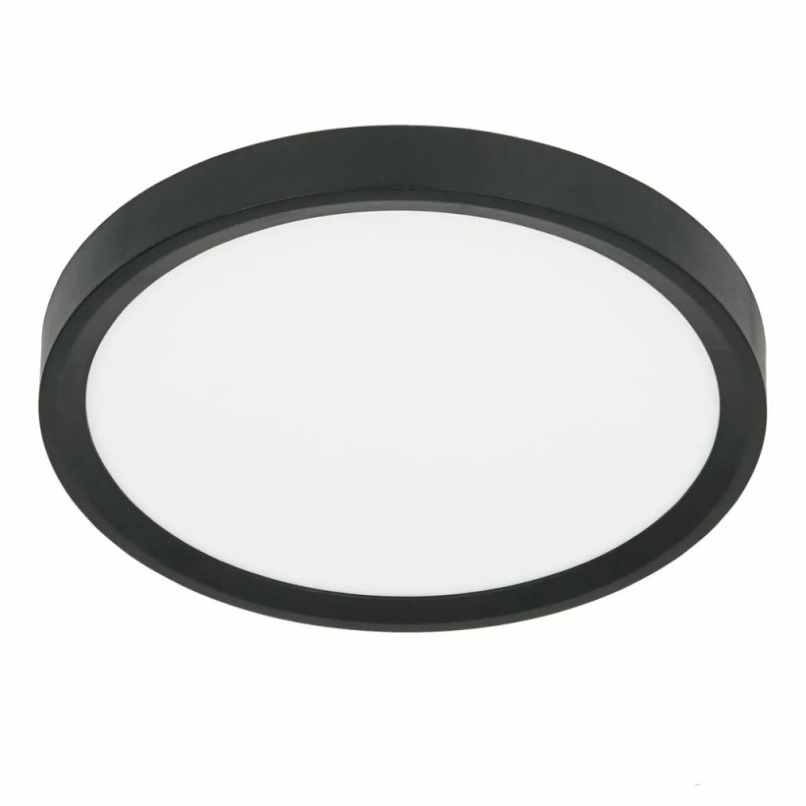 Sklep Kaja Czarny plafon, zmienna barwa 3000K - 6000K ⌀23cm ML0438 MAQ | Kaja* Plafony Klasyczne | Plafony Nowoczesne