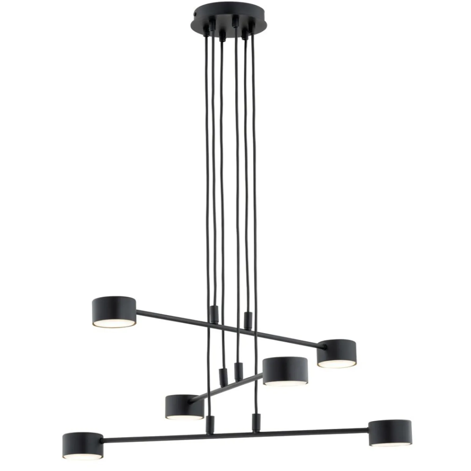 Best Sale żyrandol do salonu w stylu loftowym 1339/6 MODUS | Kaja Żyrandole Nowoczesne