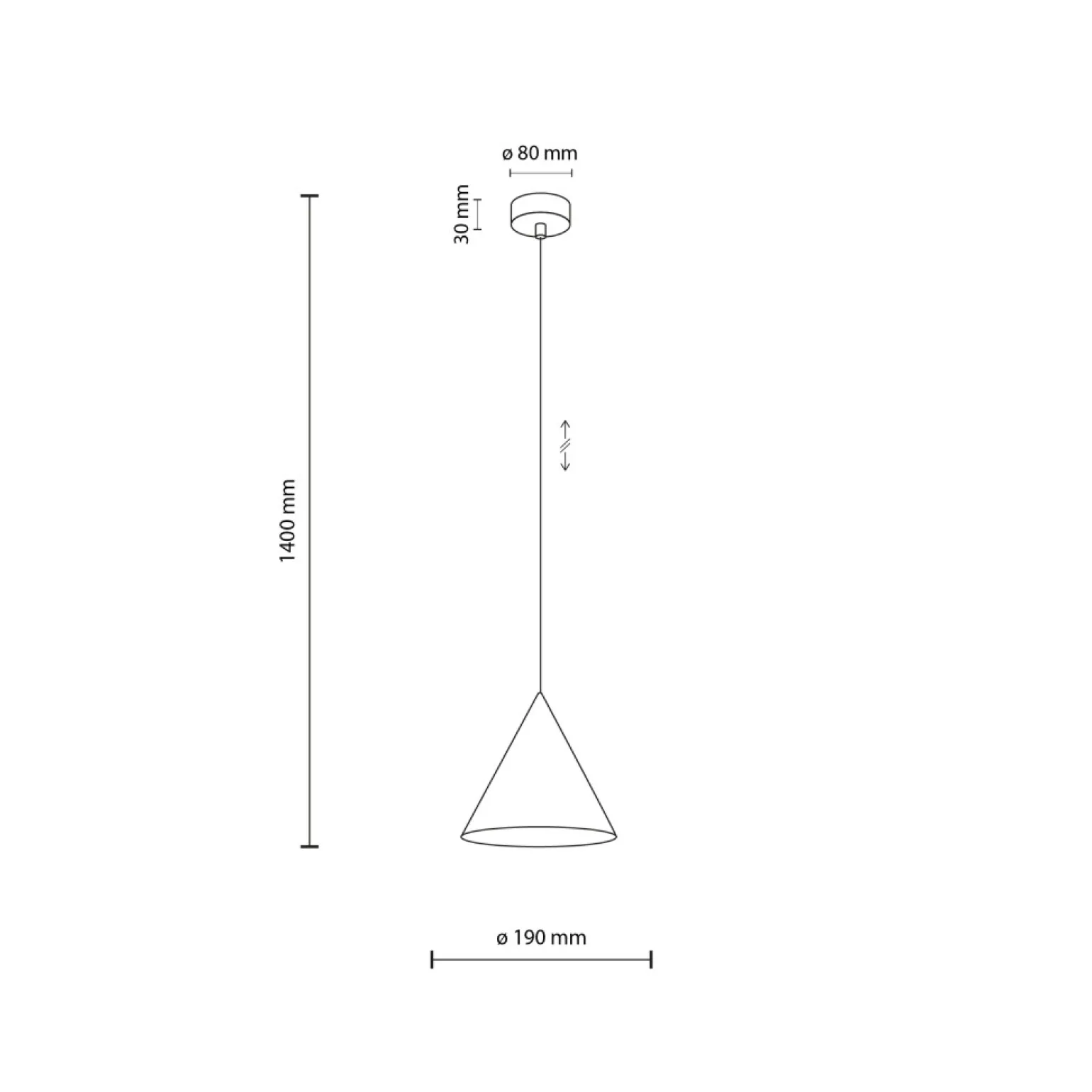 Cheap Czerwona lampa wisząca do kuchni ⌀19cm TK 10076 CONO | Kaja Żyrandole Nowoczesne