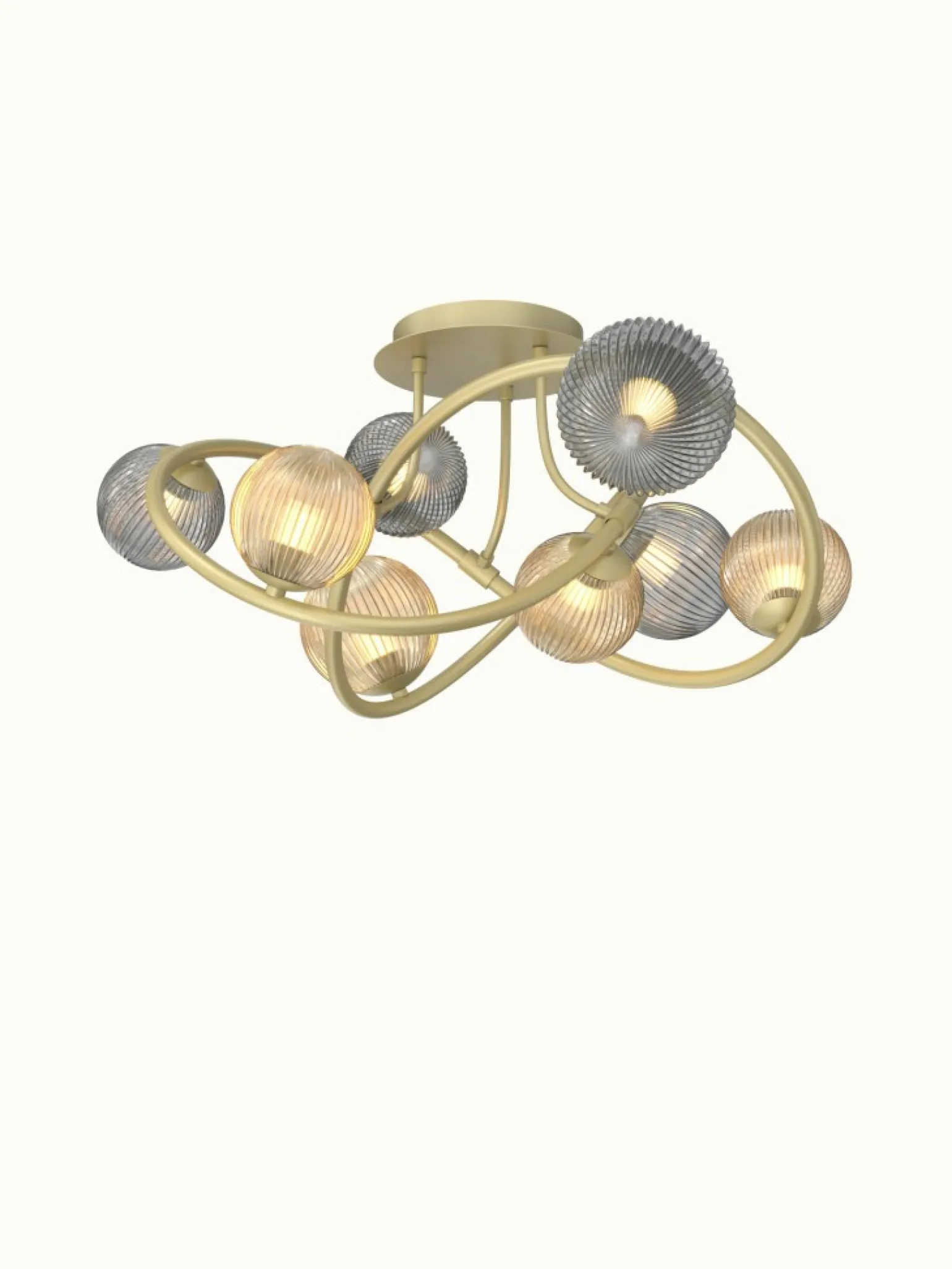 Discount Dekoracyjna lampa do salonu glamour WF 9015-804 METZ | Kaja Żyrandole Nowoczesne