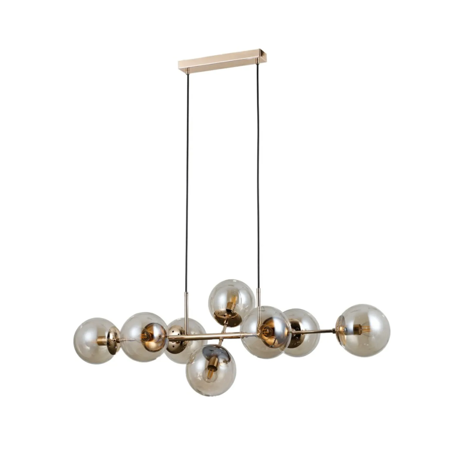 Cheap Dekoracyjna lampa do stylowego salonu PND-1098-8-GD MOLITE | Kaja Żyrandole Nowoczesne