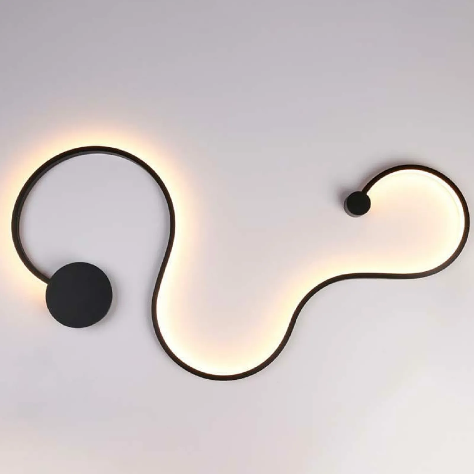 Sklep Kaja Dekoracyjna lampa sufitowa LED ABR-MKL40W LINEA | Kaja Oświetlenie* Plafony Nowoczesne | Lampy Led