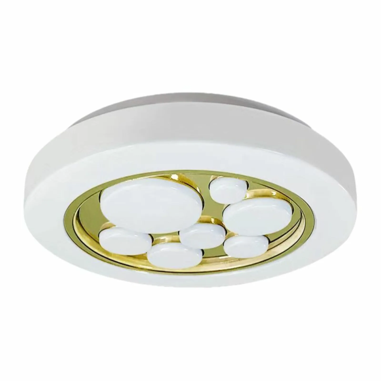 Sklep Kaja Dekoracyjna lampa sufitowa LED z pilotem ML8128 BUBBLES | Kaja* Plafony Klasyczne | Plafony Nowoczesne