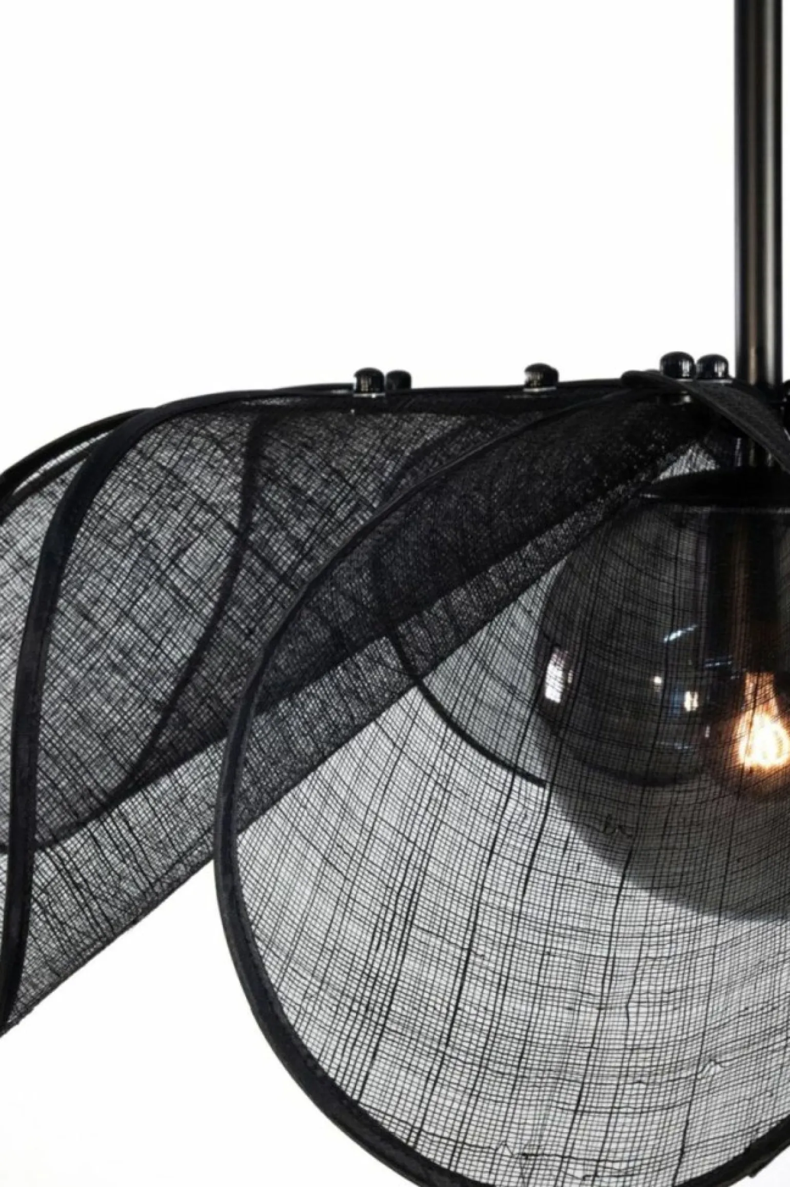 Flash Sale Dekoracyjna lampa wisząca - kwiat do salonu 108660 STYRKA | Kaja Żyrandole Nowoczesne