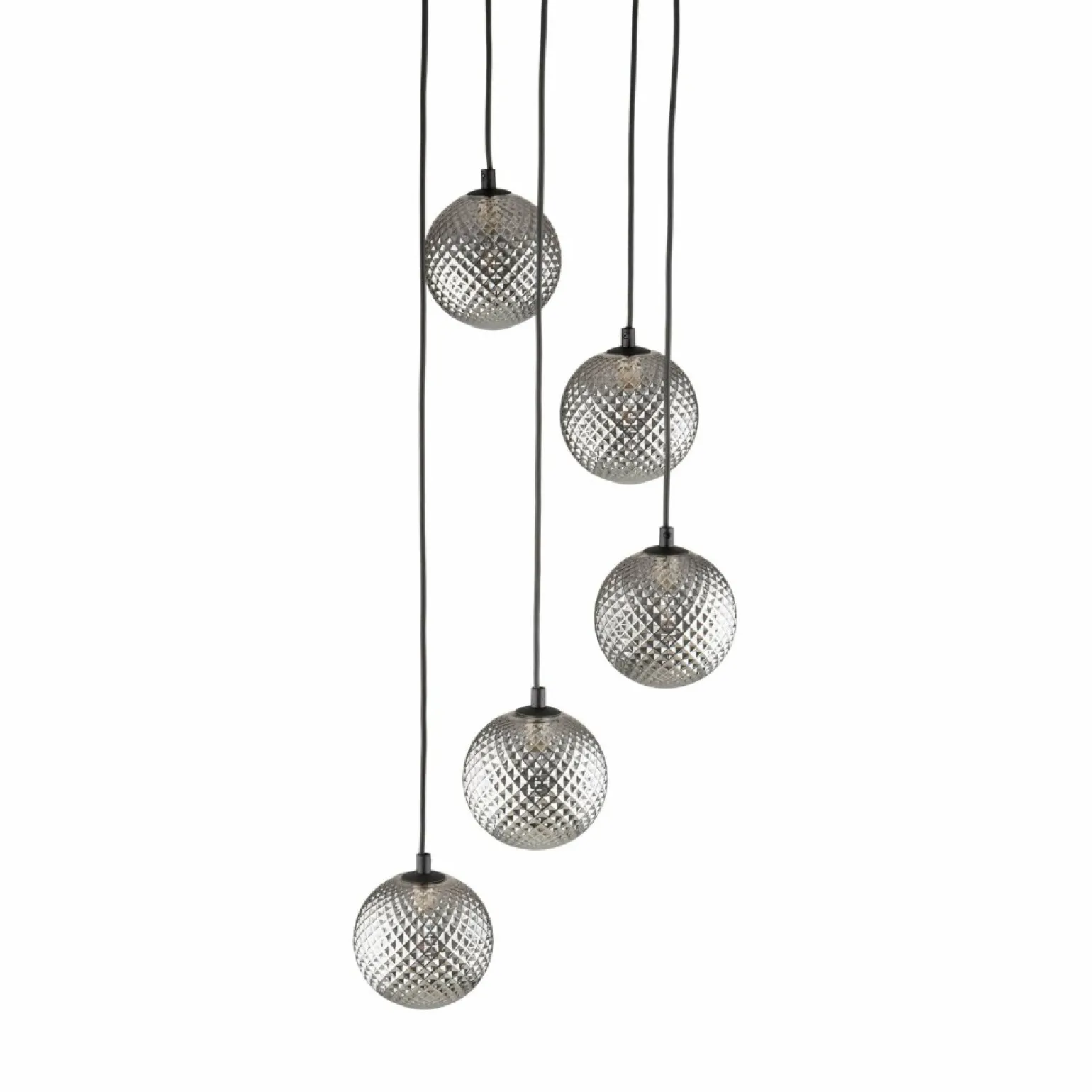 Clearance Dekoracyjna lampa wisząca do salonu loft TK 5747 z serii ELENA | Kaja Żyrandole Nowoczesne